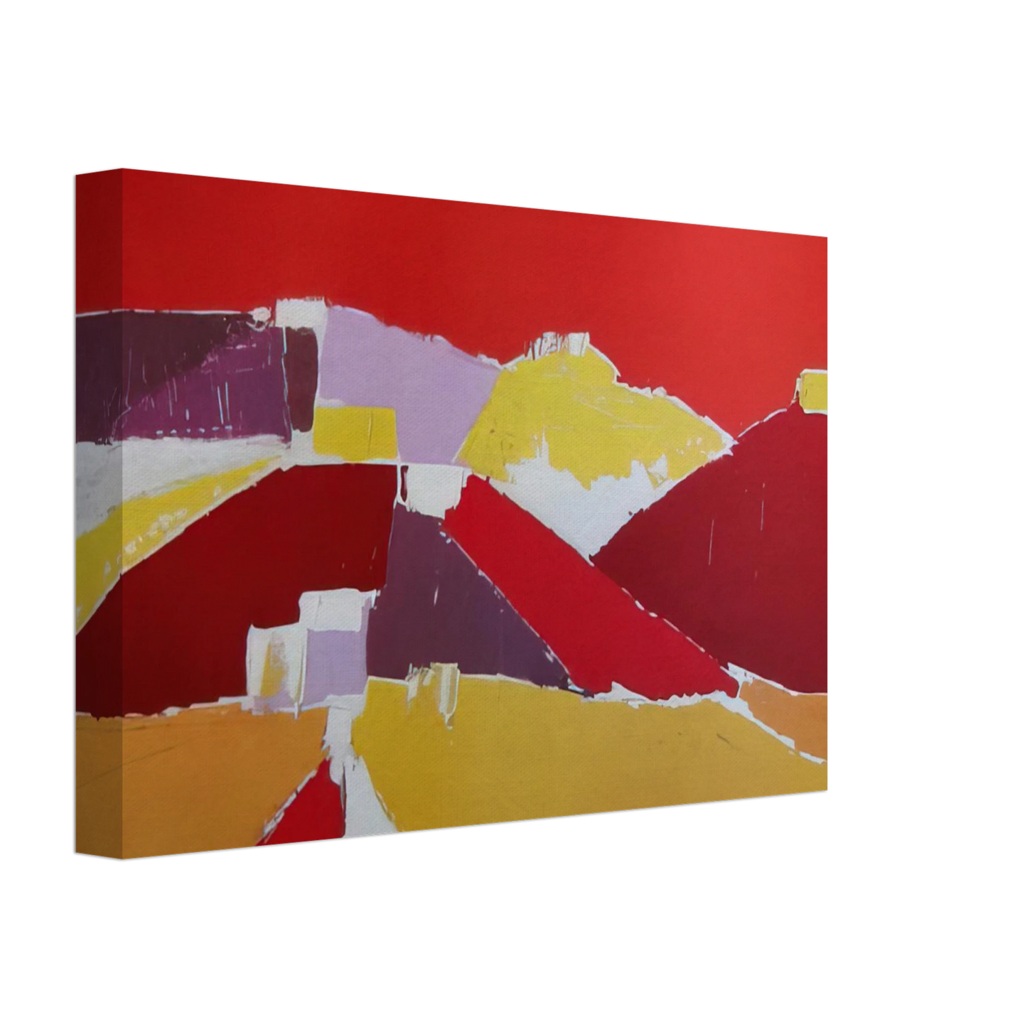 Nicolas de Stael - Agrigente - 1953 Canvas - 40x60 cm / 16x24 inches-canvas