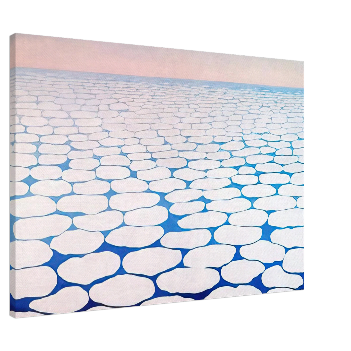 Georgia O'Keeffe - Sky above clouds III Canvas - 20x30 cm / 8x12 inches-canvas