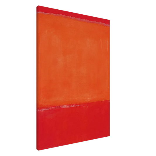 Mark Rothko - Ochre and Red on Red - 1957 Canvas - 20x30 cm / 8x12 inches-canvas