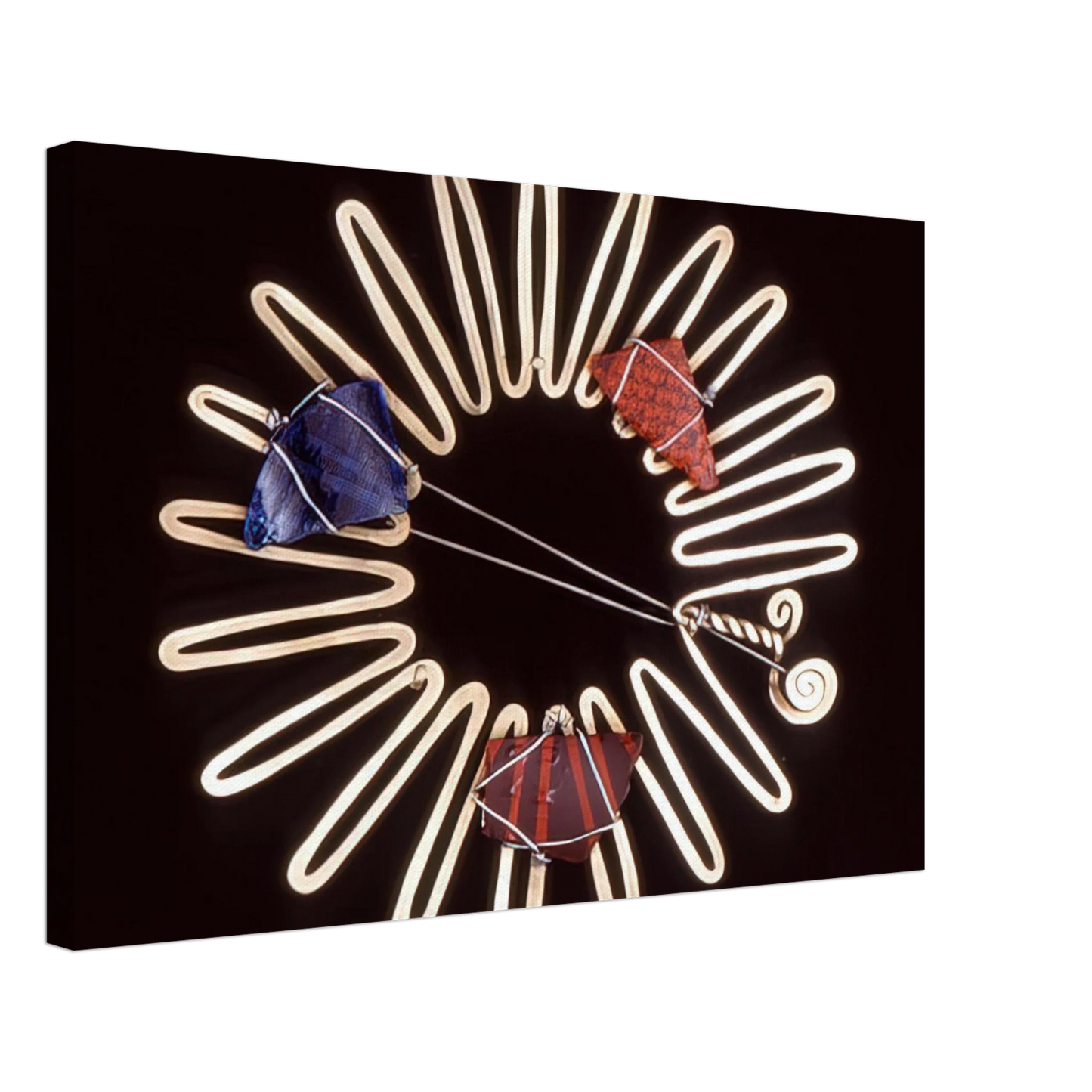 Alexander Calder - BROOCH 1938 Canvas - 40x60 cm / 16x24 inches-canvas