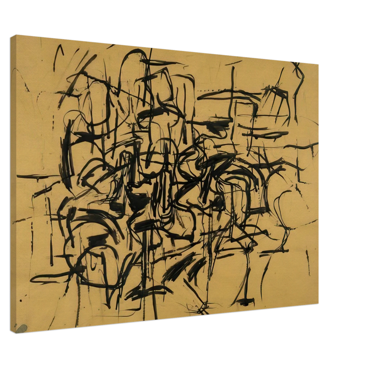 Philip Guston - UNTITLED 3 Canvas - 20x30 cm / 8x12 inches-canvas