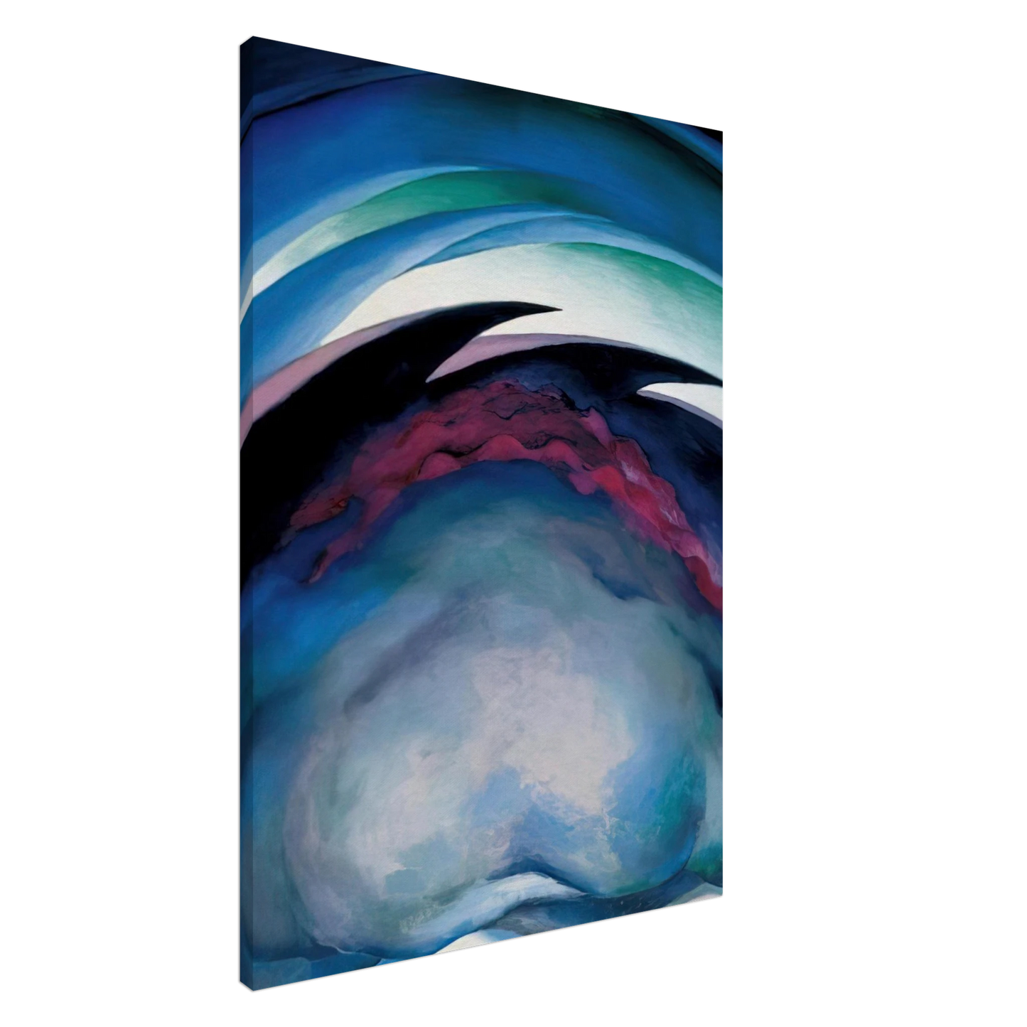 Georgia O'Keeffe - From the Plains I Canvas - 20x30 cm / 8x12 inches-canvas