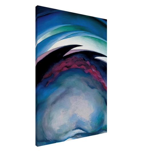 Georgia O'Keeffe - From the Plains I Canvas - 20x30 cm / 8x12 inches-canvas