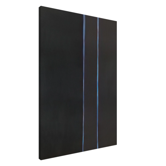 Barnett Newman - By Twos Canvas - 20x30 cm / 8x12 inches-canvas