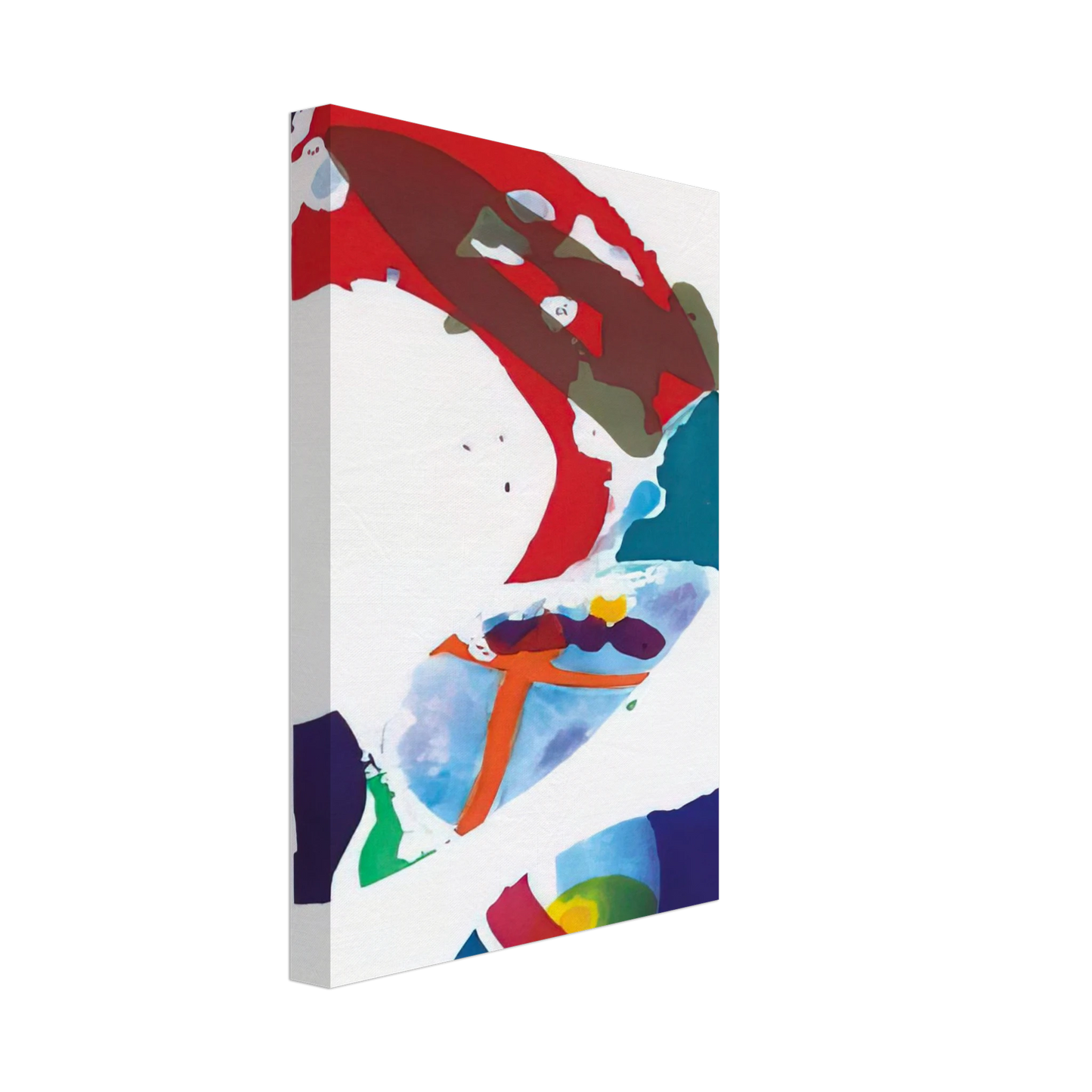 Sam Francis - Untitled  SFE 090  Canvas - 70x100 cm / 28x40 inches-canvas