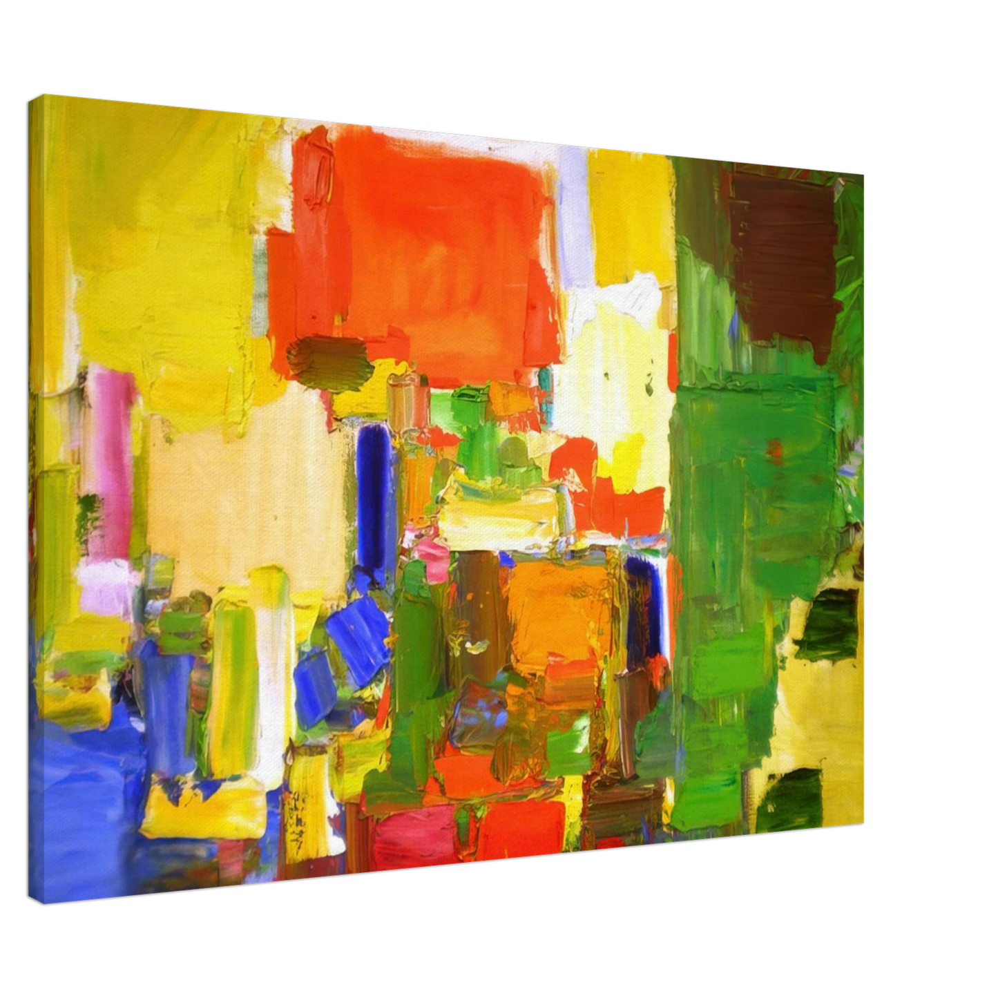 Hans Hofmann - August Light Canvas - 20x30 cm / 8x12 inches-canvas