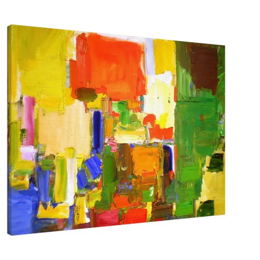Hans Hofmann - August Light Canvas - 20x30 cm / 8x12 inches-canvas