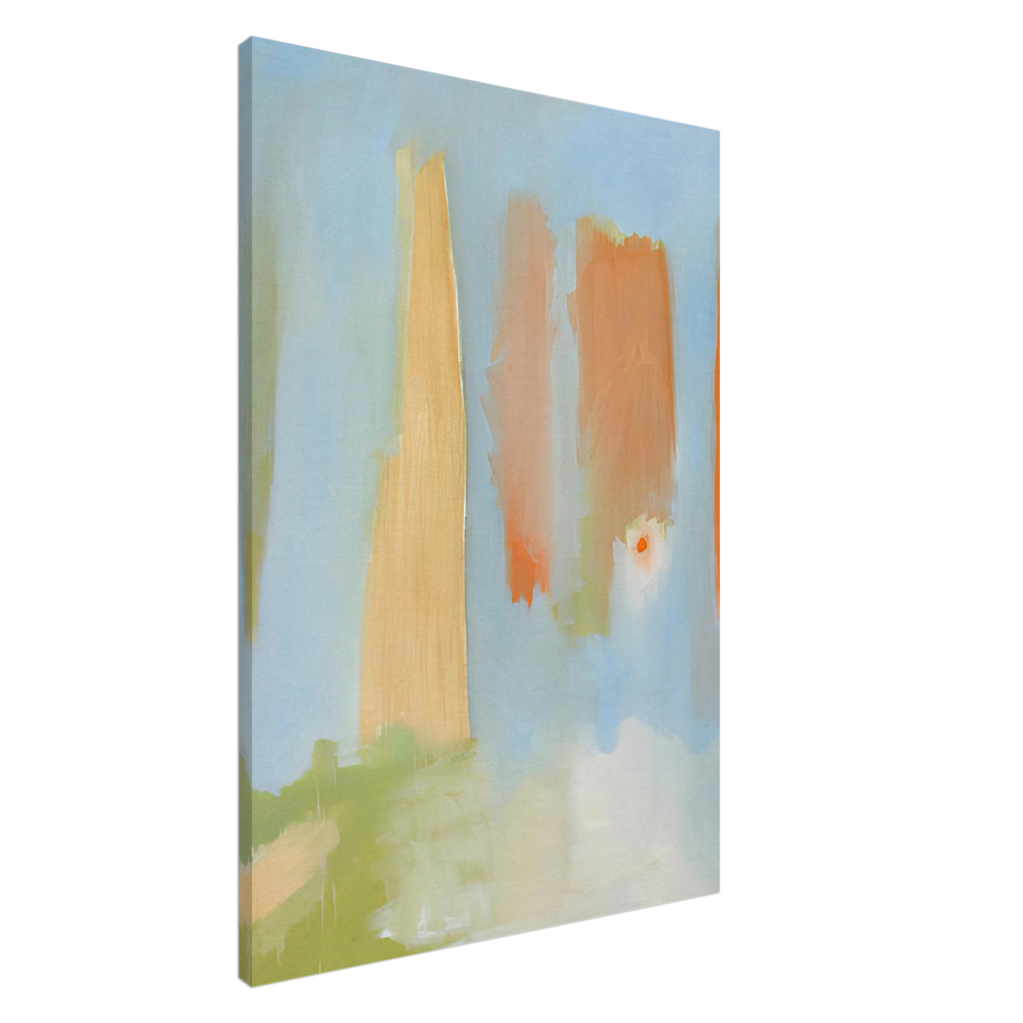 Esteban Vicente - PRIMAVERA 1997 Canvas - 20x30 cm / 8x12 inches-canvas