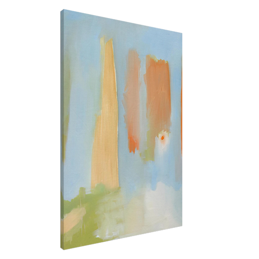 Esteban Vicente - PRIMAVERA 1997 Canvas - 20x30 cm / 8x12 inches-canvas