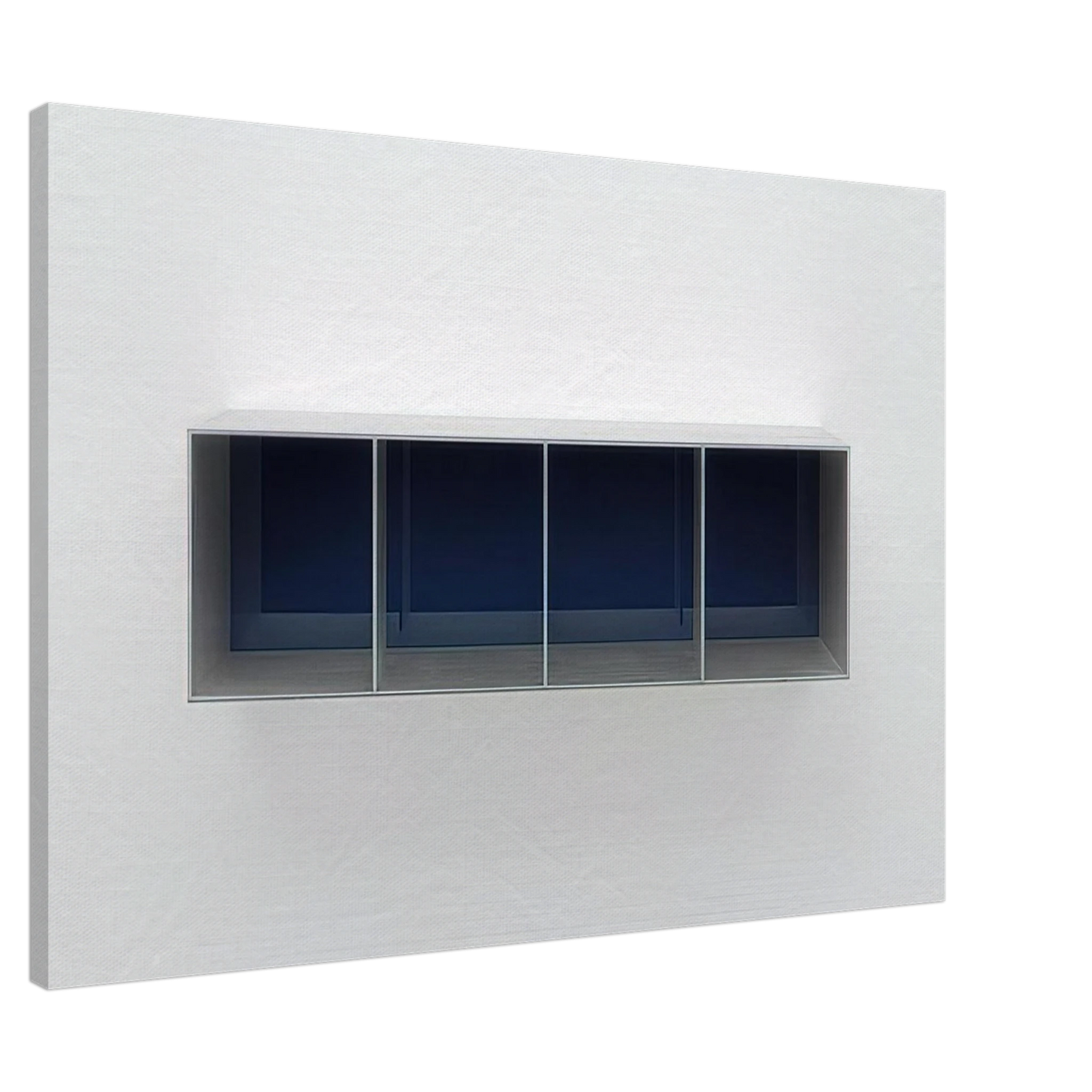 Donald Judd - Untitled Menziken - 1988 Canvas - 20x30 cm / 8x12 inches-canvas