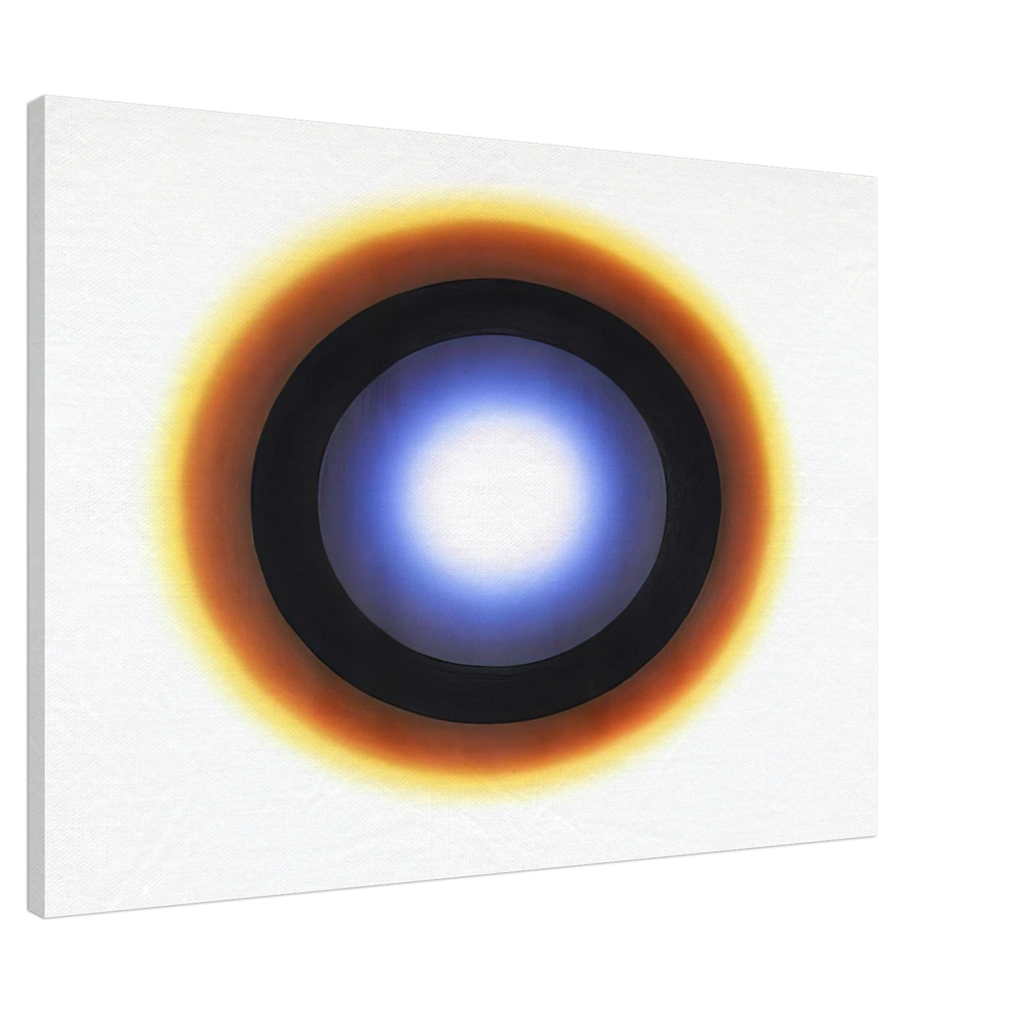 Wojciech Fangor - KoÅ‚o - 1964 Canvas - 20x30 cm / 8x12 inches-canvas