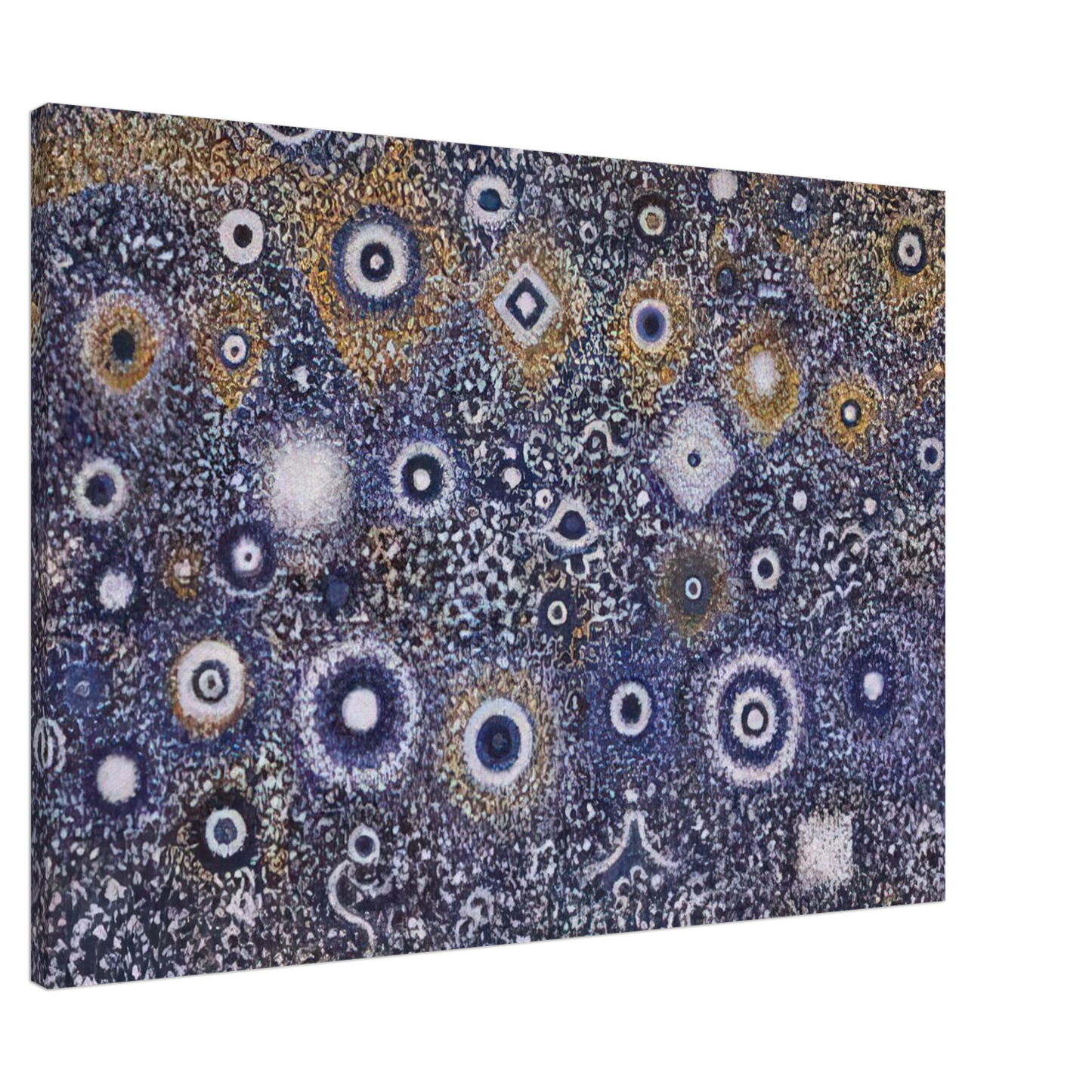 Richard Pousette-Dart - Night Landscape - 1971 Canvas - 20x30 cm / 8x12 inches-canvas