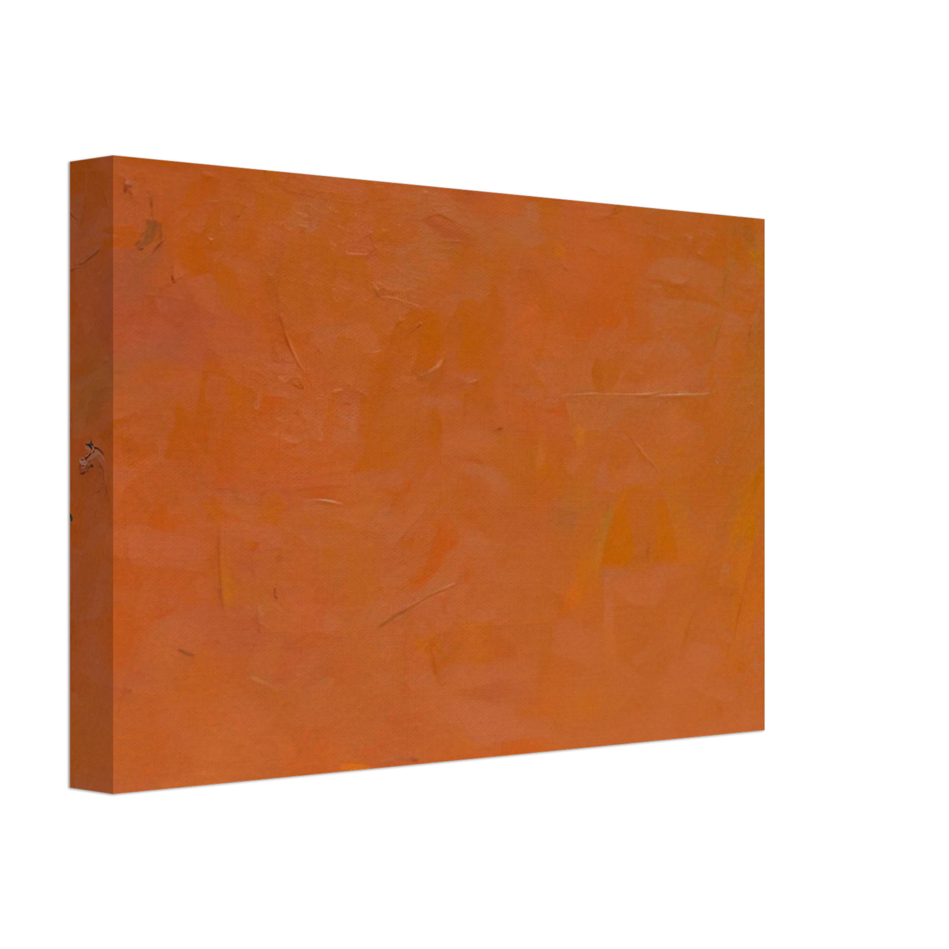 Robert Ryman - Untitled Orange Painting Canvas - 40x60 cm / 16x24 inches-canvas