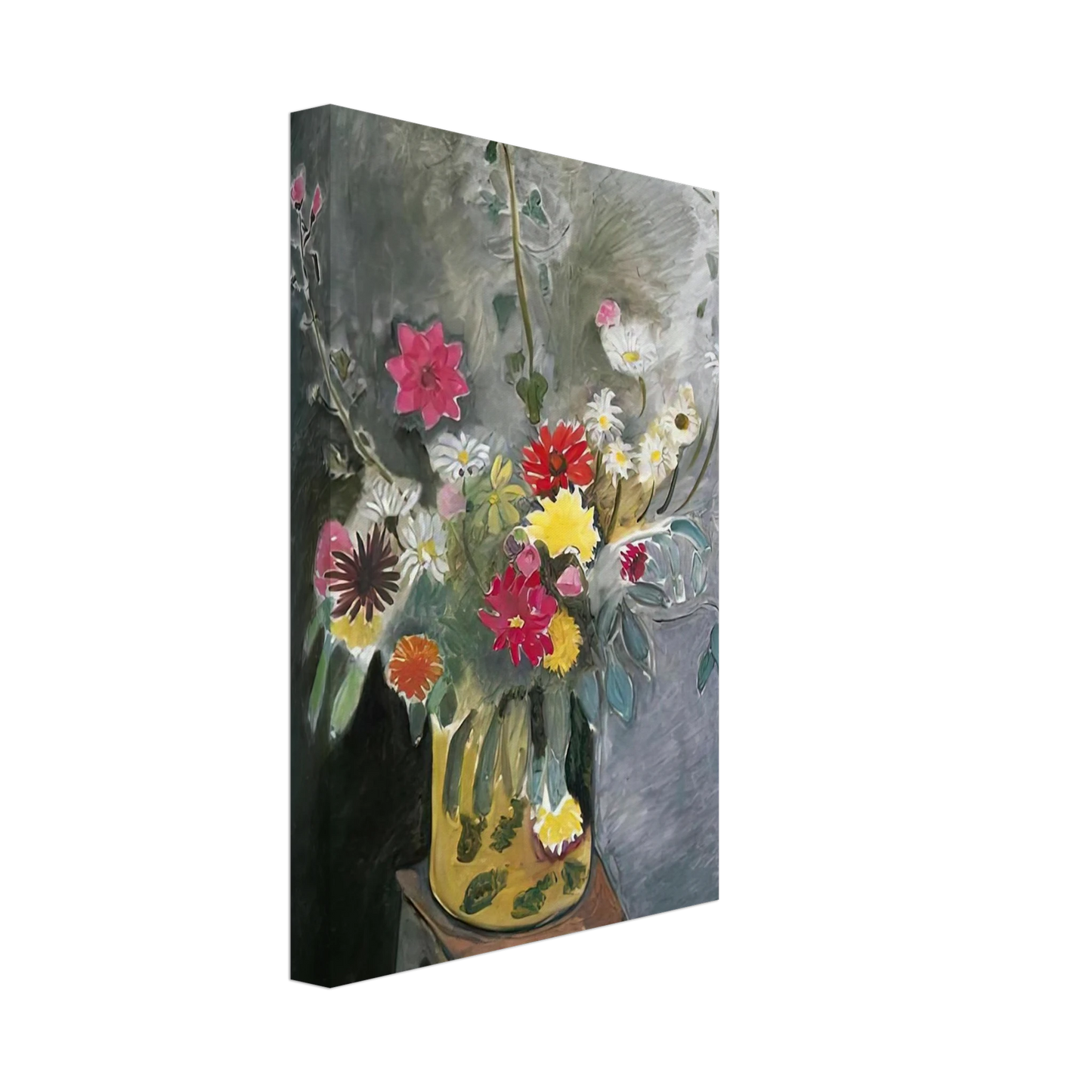 Henri Matisse - BOUQUET OF MIXED FLOWERS 1917 Canvas - 40x60 cm / 16x24 inches-canvas
