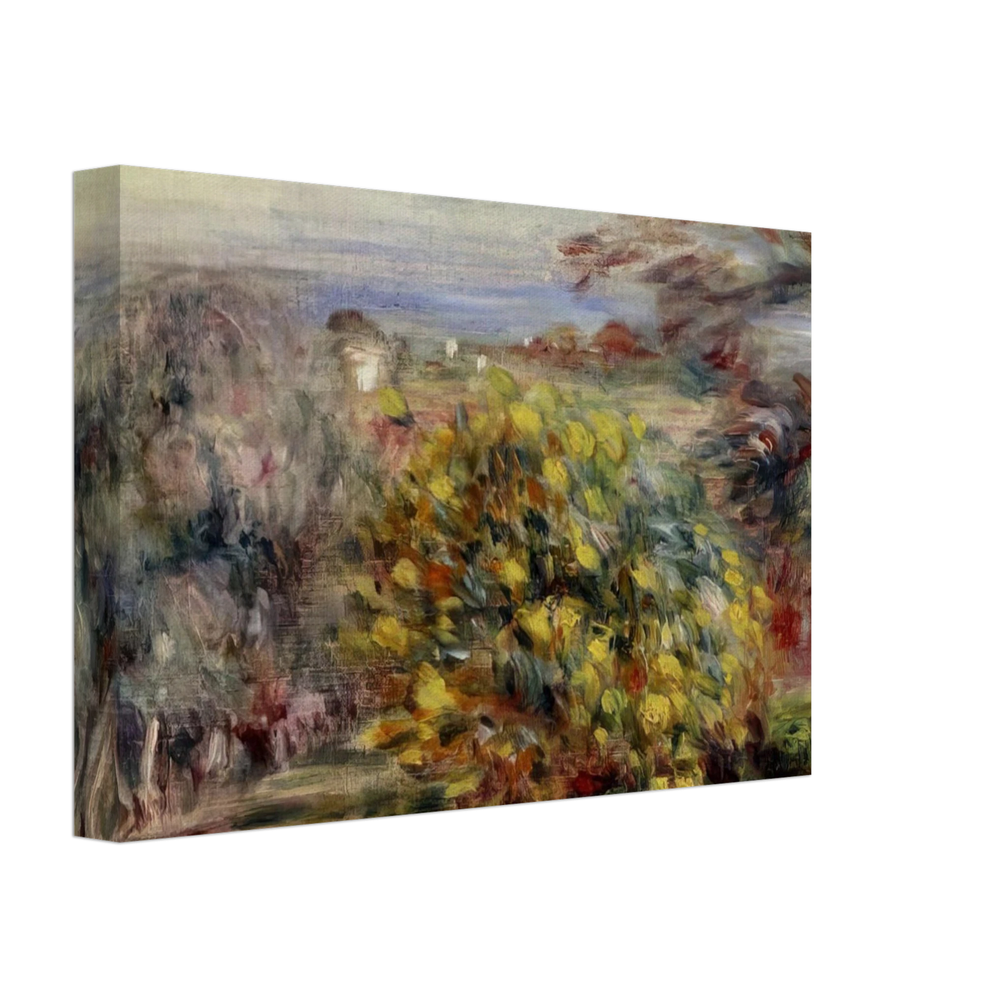Pierre-Auguste Renoir - Landscape at Collettes Canvas - 70x100 cm / 28x40 inches-canvas