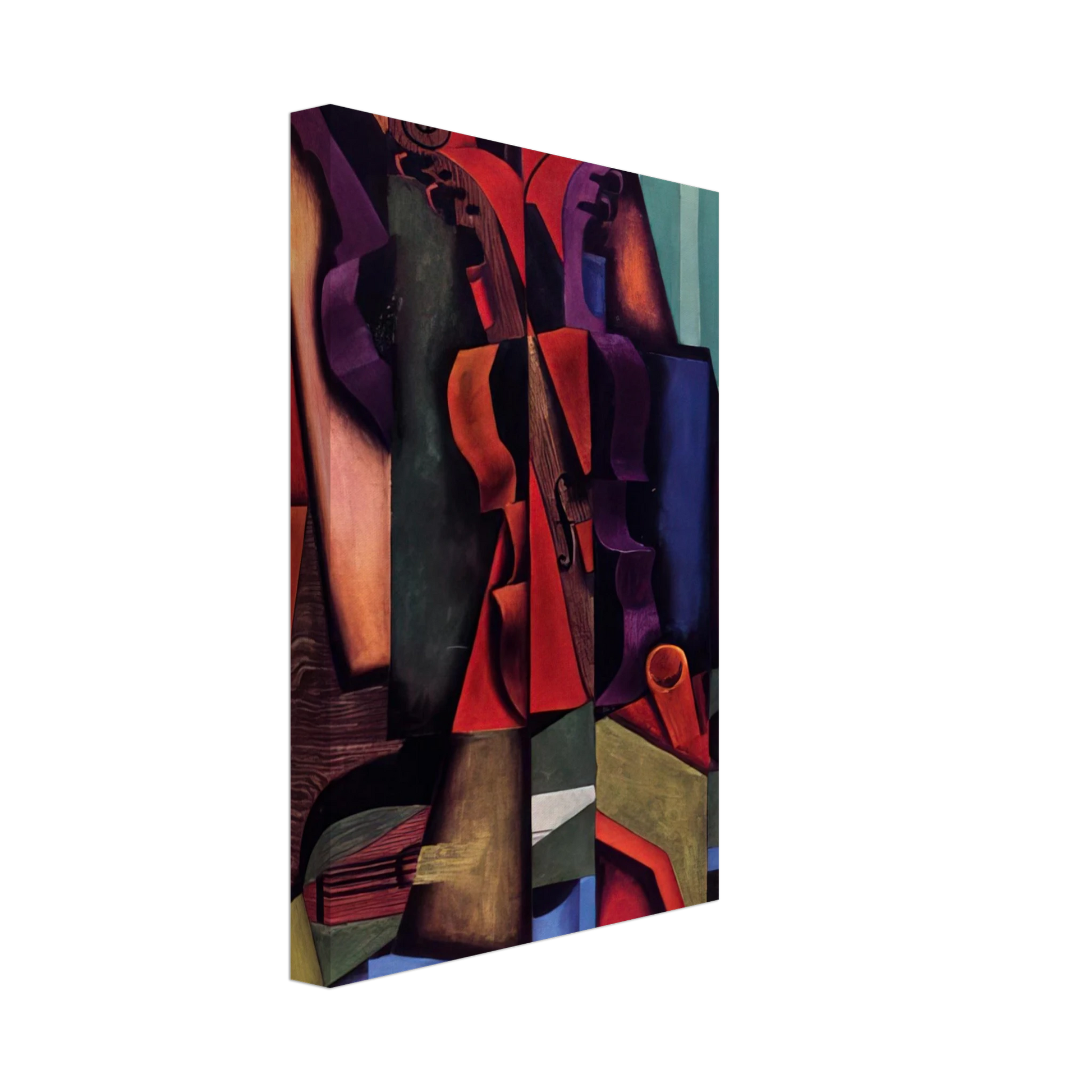 Juan Gris - VIOLIN AND GUITAR 1913 Canvas - 40x60 cm / 16x24 inches-canvas