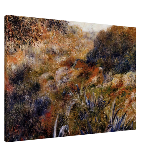 Pierre-Auguste Renoir - Algerian Landscape The Ravine of the Wild Women Canvas - 20x30 cm / 8x12 inches-canvas