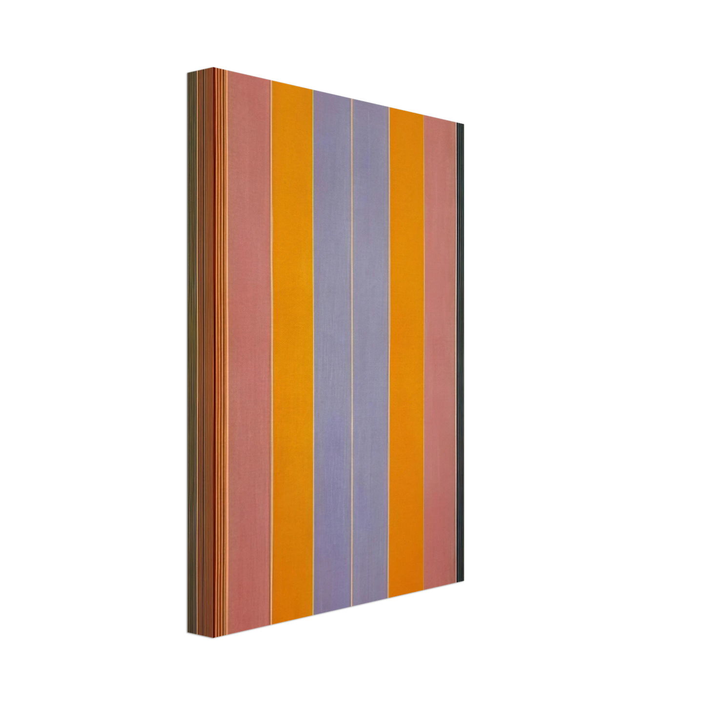 Gene Davis - Blue Broad Jump - 1960 Canvas - 70x100 cm / 28x40 inches-canvas