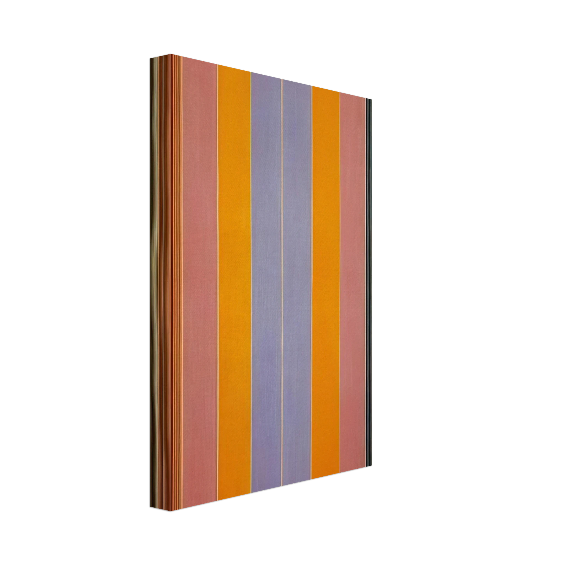 Gene Davis - Blue Broad Jump - 1960 Canvas - 70x100 cm / 28x40 inches-canvas