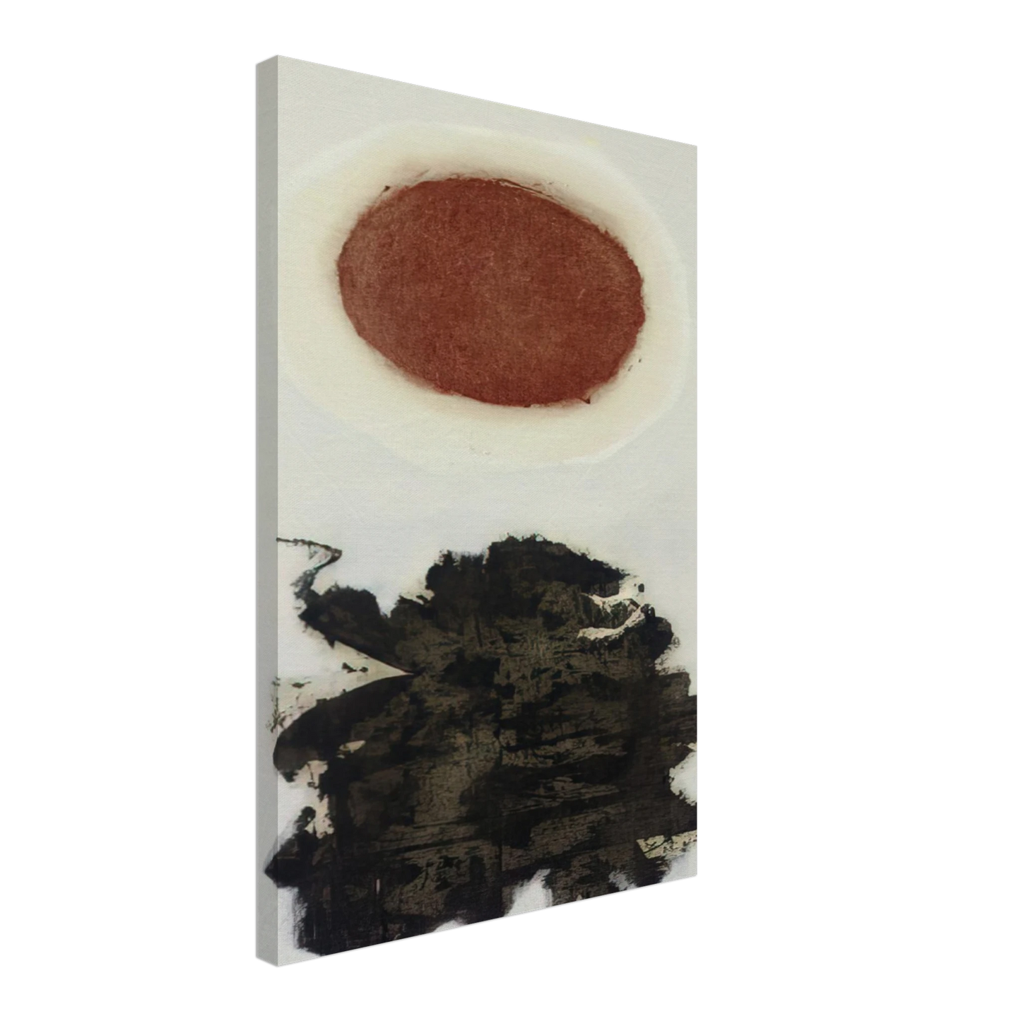 Adolph Gottlieb - Burst #3 - 1967 Canvas - 40x60 cm / 16x24 inches-canvas