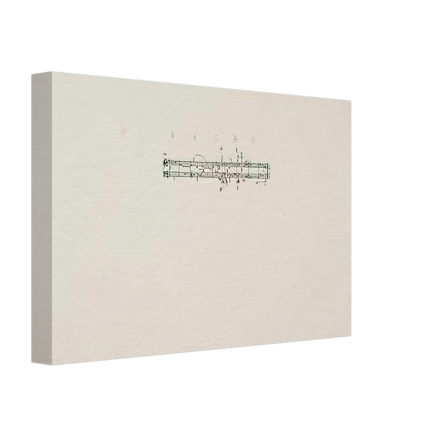 John Cage - Haiku - Neo-Dada Canvas - 40x60 cm / 16x24 inches-canvas