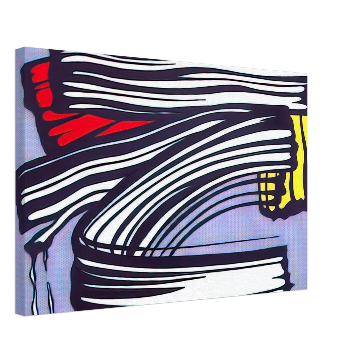 Roy Lichtenstein - LITTLE BIG PAINTING 1965 Canvas - 70x100 cm / 28x40 inches-canvas