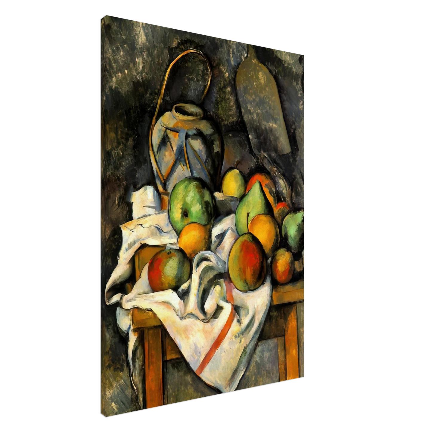 Paul Cezanne - Ginger Jar Canvas - 20x30 cm / 8x12 inches-canvas
