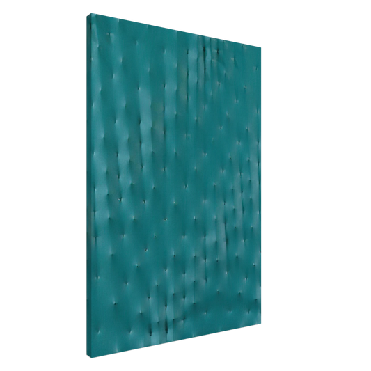 Enrico Castellani - Superficie verde - Spatialism Canvas - 20x30 cm / 8x12 inches-canvas