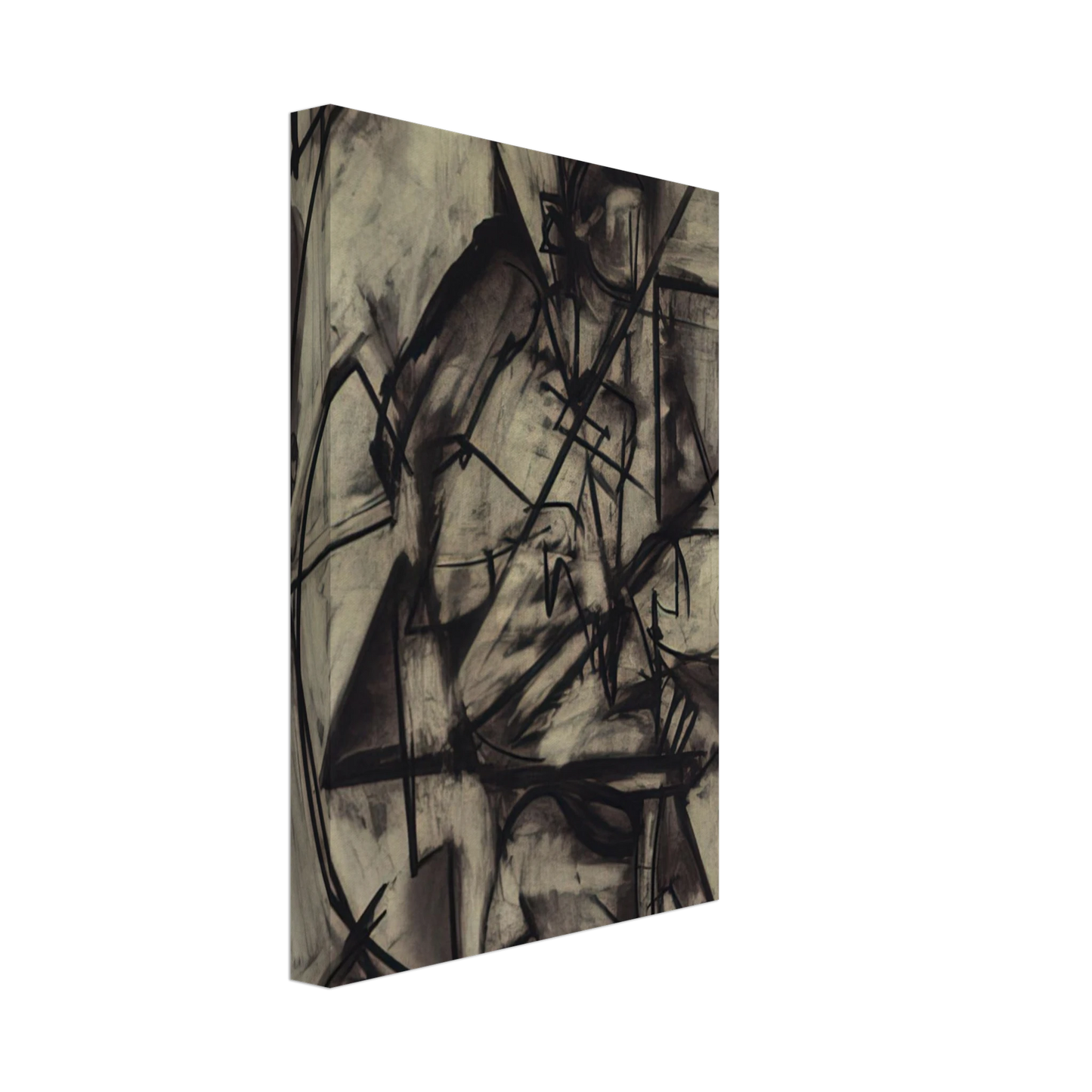 Lee Krasner - Seated Nude Canvas - 70x100 cm / 28x40 inches-canvas