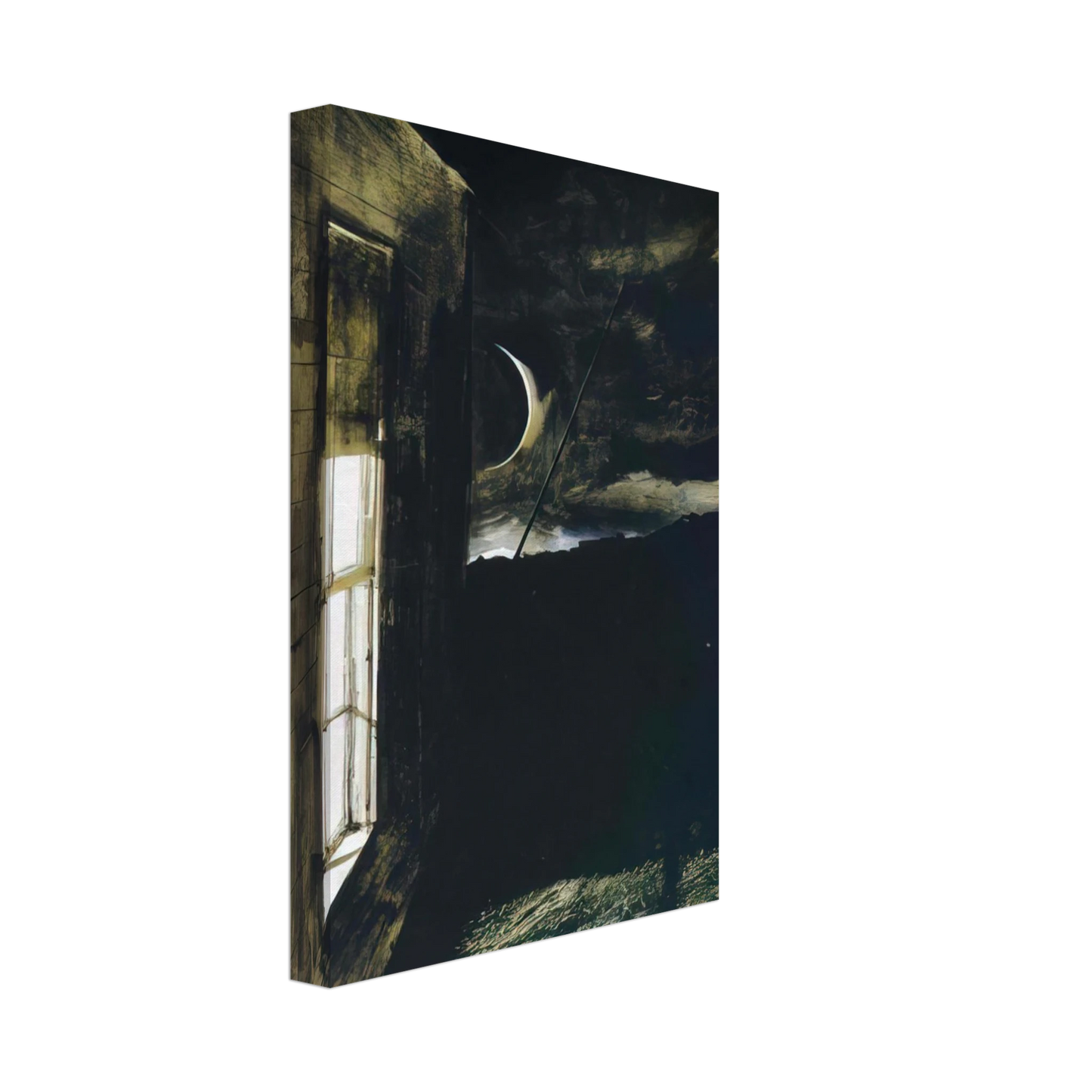 Andrew Wyeth - CRESCENT MOON Canvas - 40x60 cm / 16x24 inches-canvas