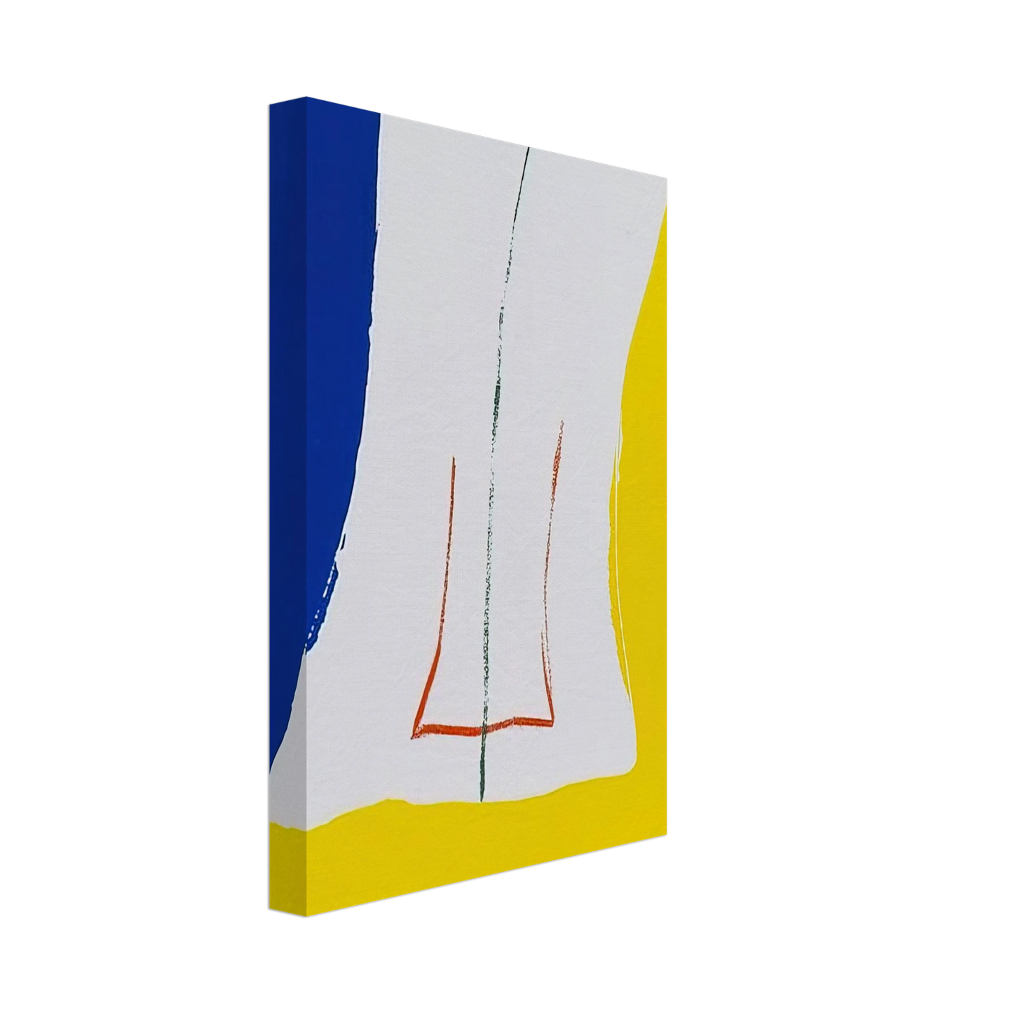 Helen Frankenthaler - Sun Corner - 1968 Canvas - 70x100 cm / 28x40 inches-canvas