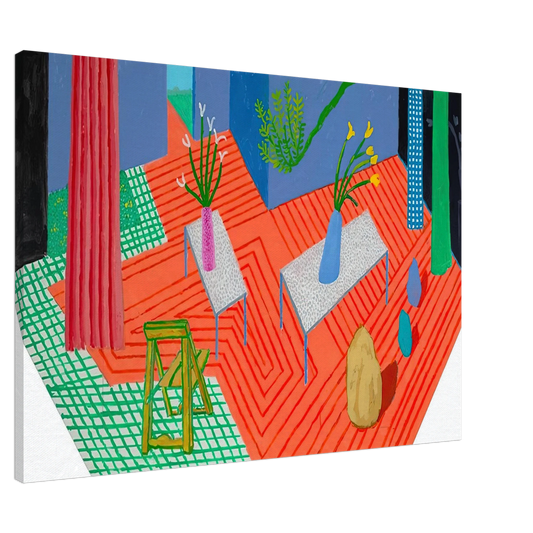 David Hockney - David Hockney Canvas - 20x30 cm / 8x12 inches-canvas