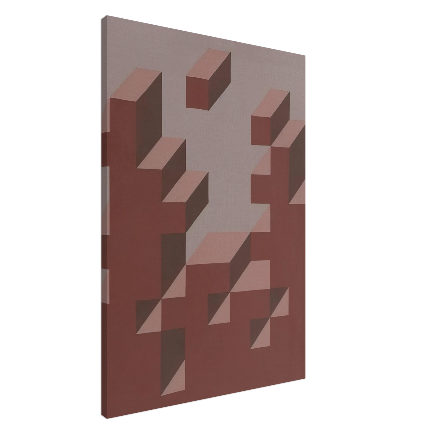 Dadamaino - False prospettive - 1973 Canvas - 20x30 cm / 8x12 inches-canvas