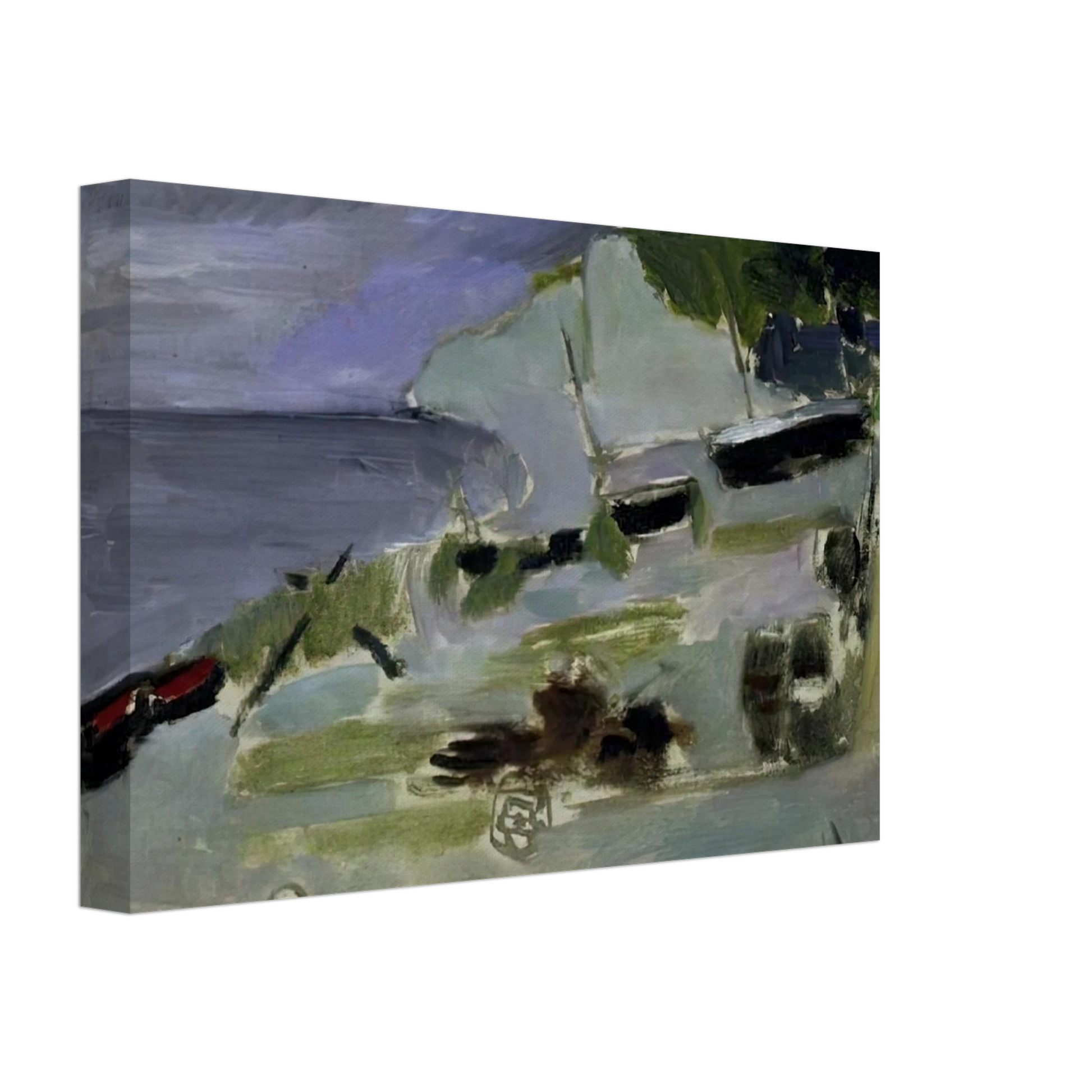 Henri Matisse - BOATS ON THE BEACH ETRETAT 1920 Canvas - 70x100 cm / 28x40 inches-canvas