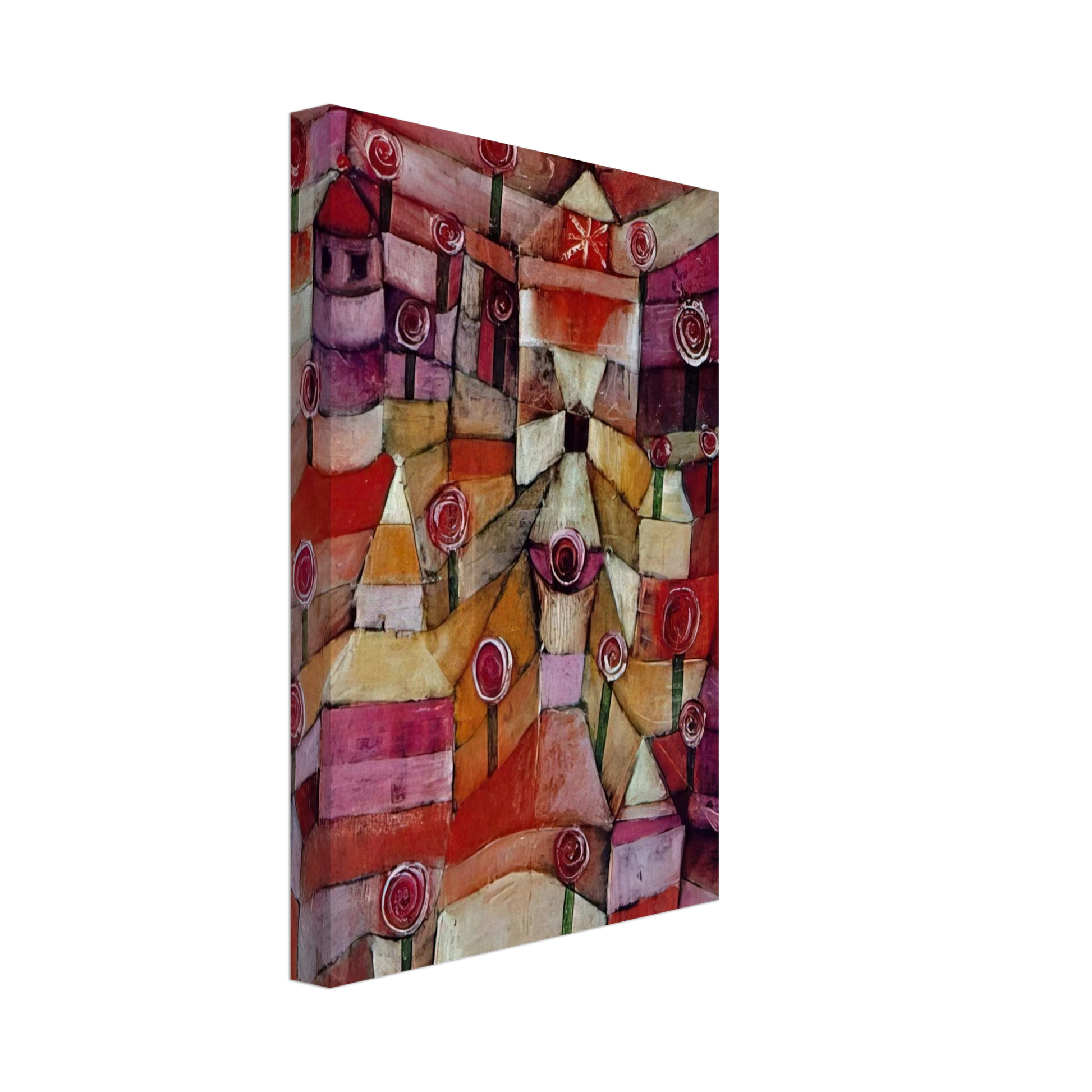 Paul Klee - ROSE GARDEN 1920 Canvas - 40x60 cm / 16x24 inches-canvas