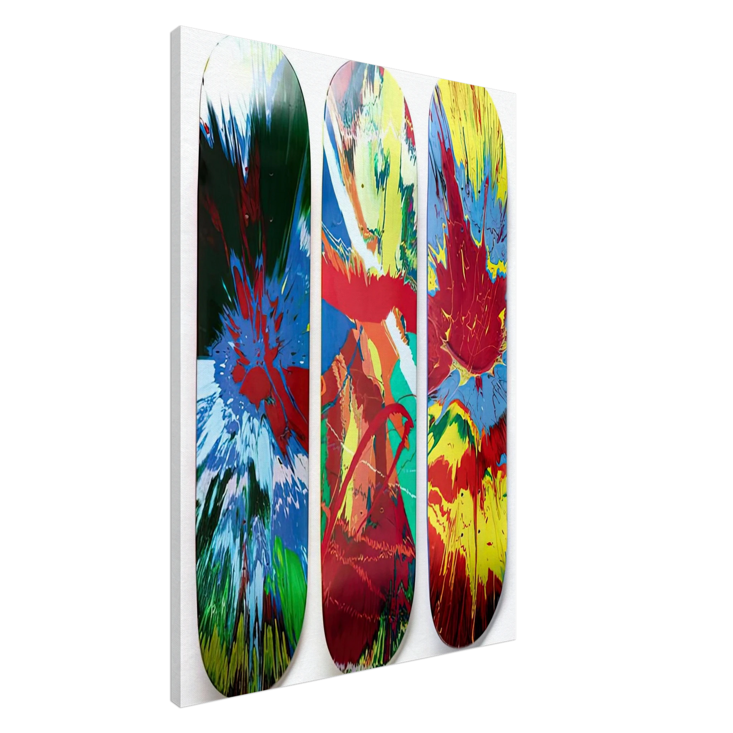 Damien Hirst - SUPREME SKATE DECKS Canvas - 20x30 cm / 8x12 inches-canvas