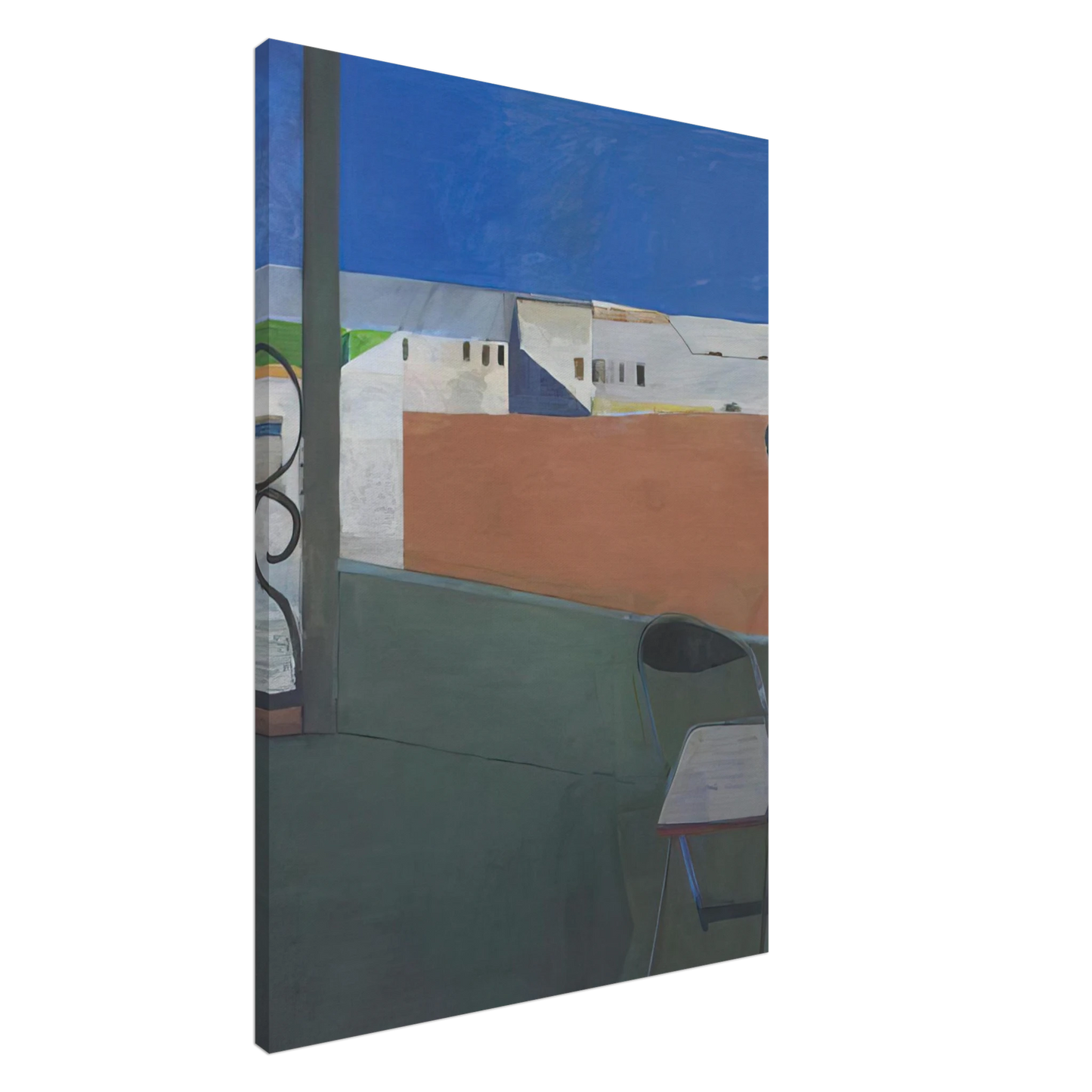 Richard Diebenkorn - Window Canvas - 20x30 cm / 8x12 inches-canvas
