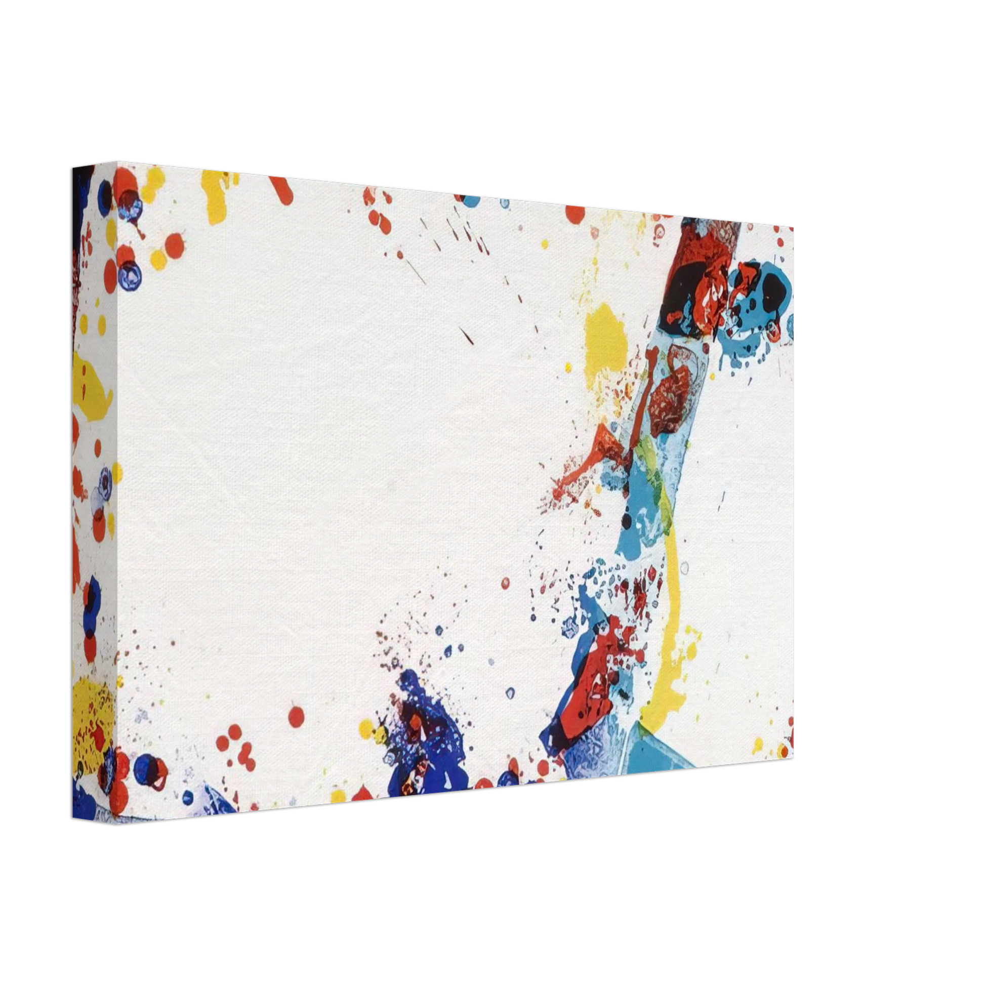 Sam Francis - Green Ring Canvas - 70x100 cm / 28x40 inches-canvas