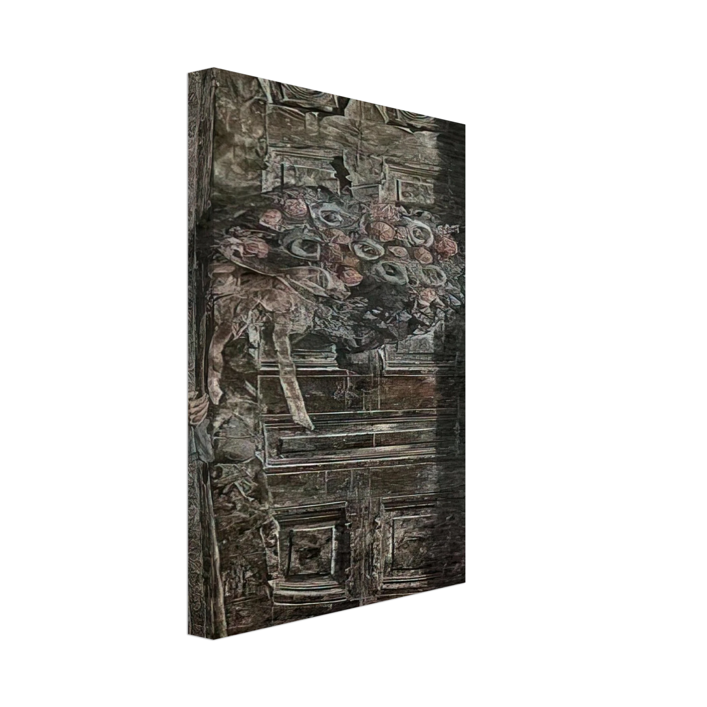 Ivan Albright - THE DOOR 1941 Canvas - 40x60 cm / 16x24 inches-canvas