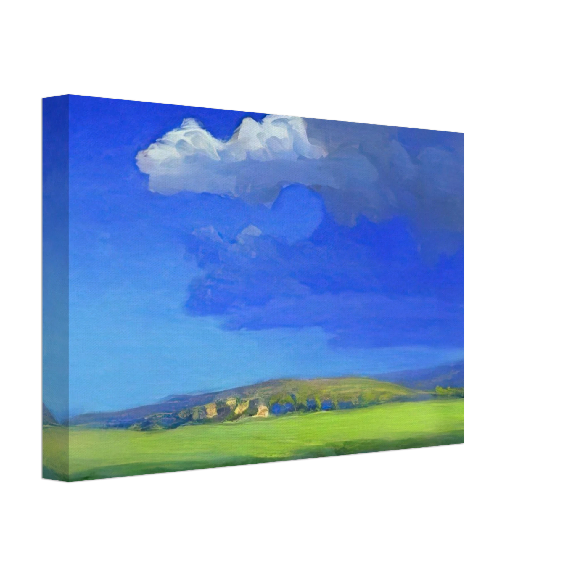 Arkhyp Kuindzhi - After the thunderstorm Canvas - 40x60 cm / 16x24 inches-canvas