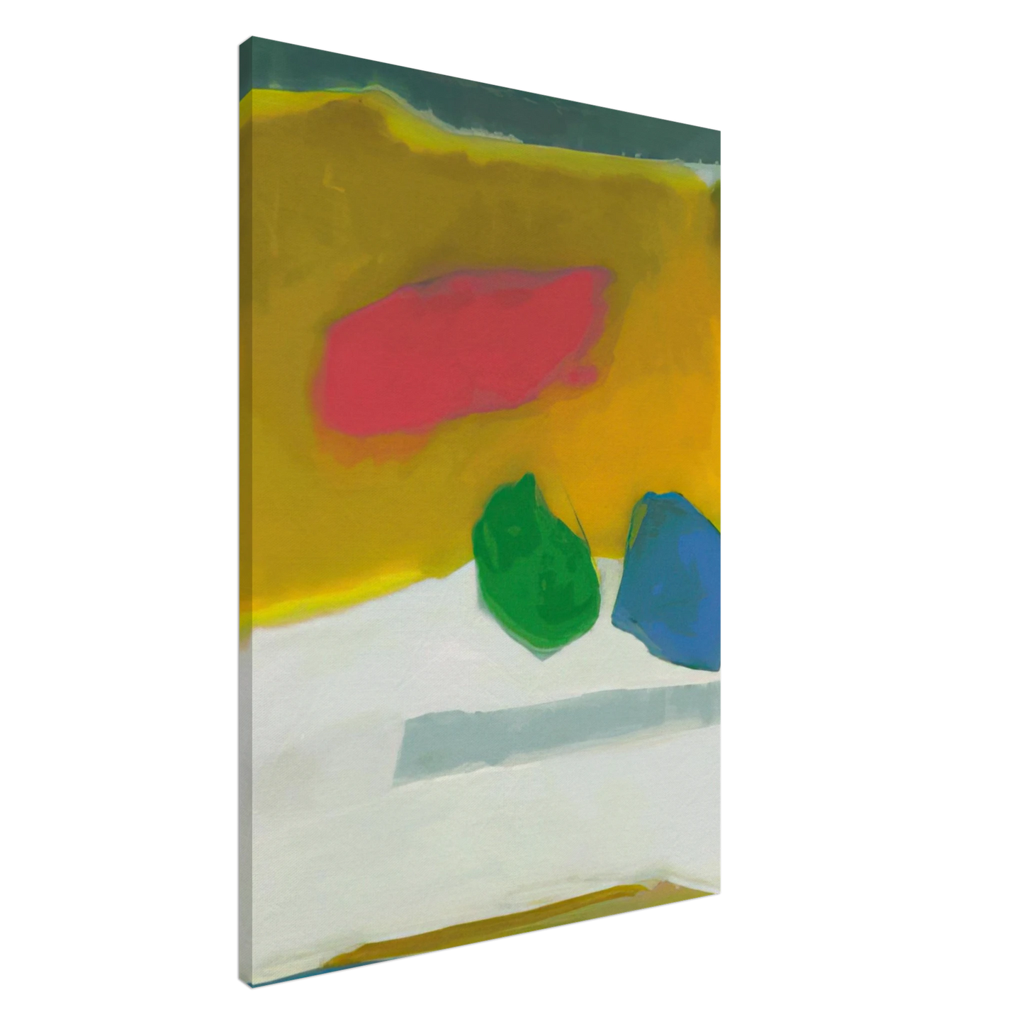 Esteban Vicente - HARRIET 1984 Canvas - 20x30 cm / 8x12 inches-canvas