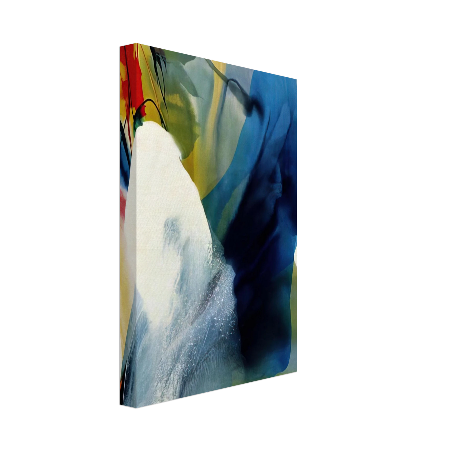 Paul Jenkins - Phenomena Graced by Three - 1968 Canvas - 70x100 cm / 28x40 inches-canvas