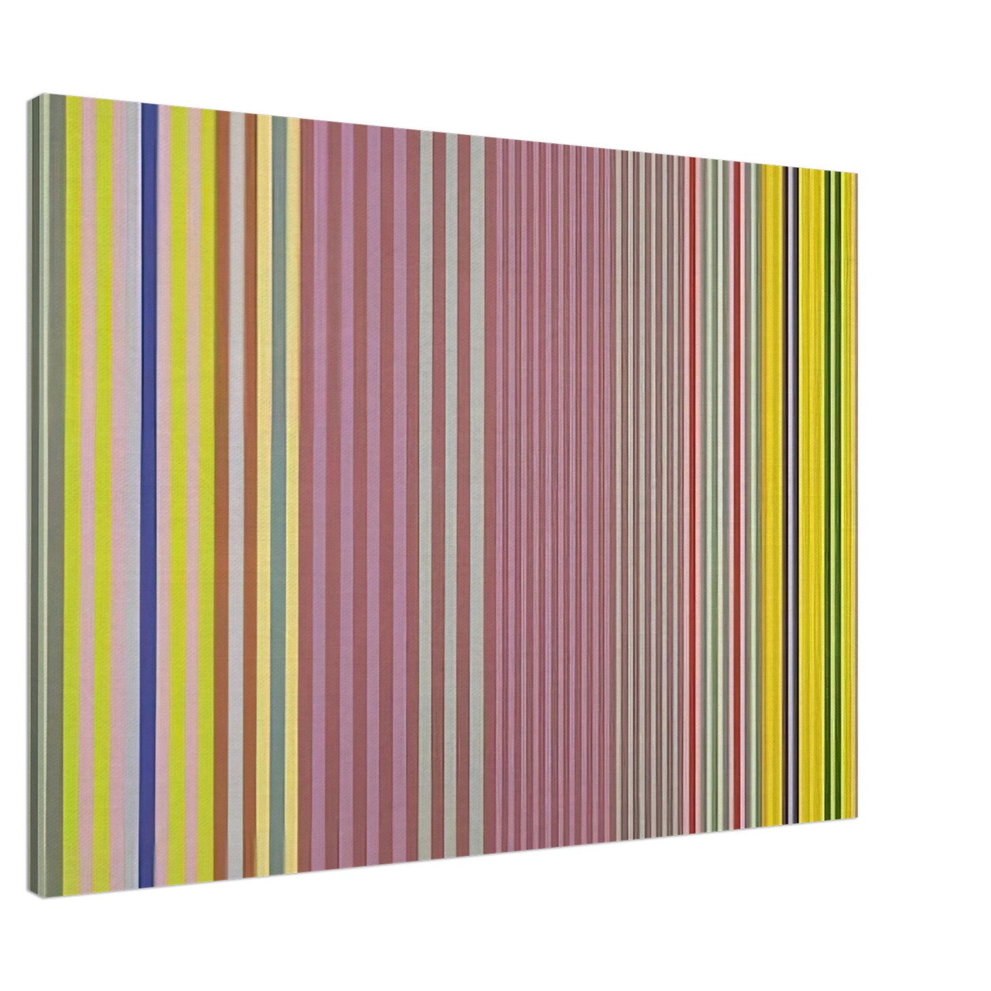 Gene Davis - Halifax - 1969 Canvas - 20x30 cm / 8x12 inches-canvas