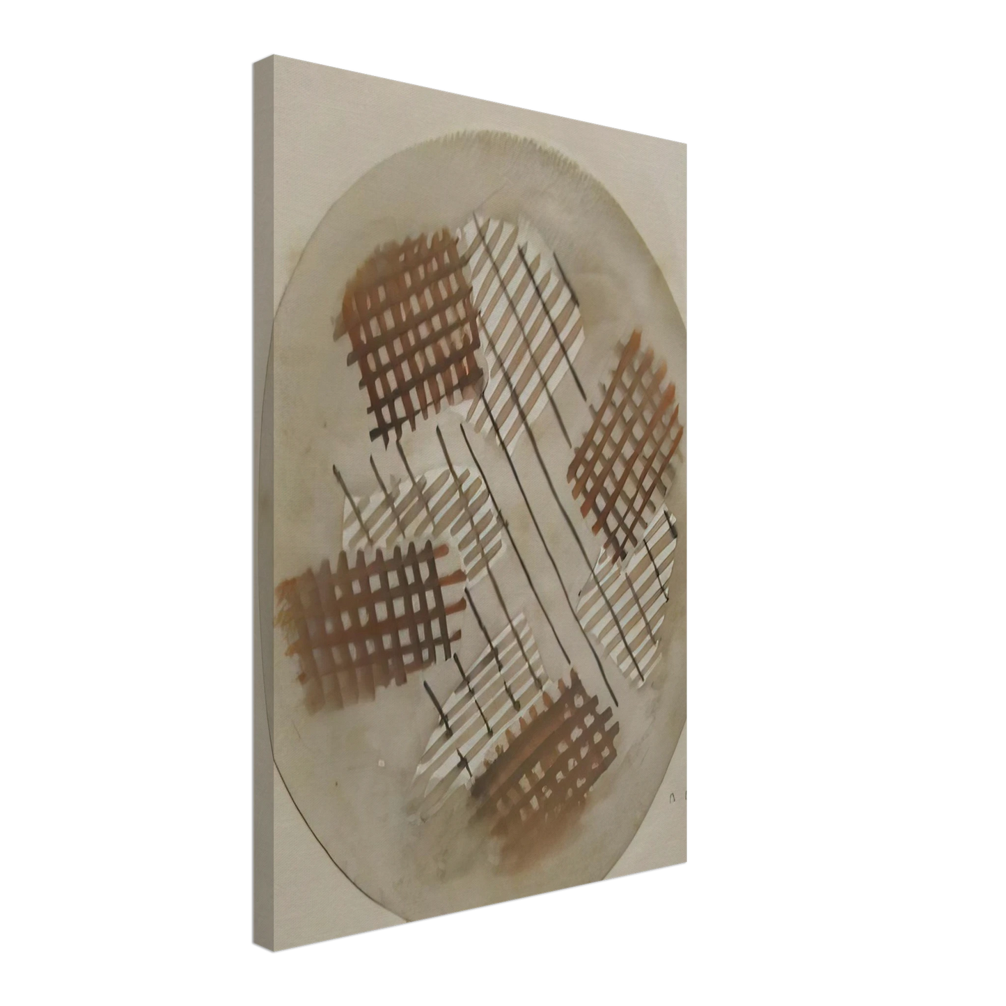 Bice Lazzari - Red and White Signals - 1930 Canvas - 40x60 cm / 16x24 inches-canvas