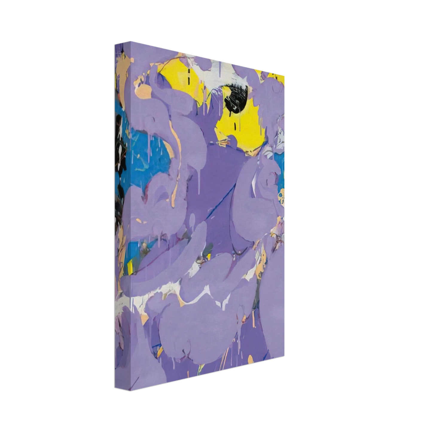 Helen Frankenthaler - Untitled - 1978 Canvas - 40x60 cm / 16x24 inches-canvas