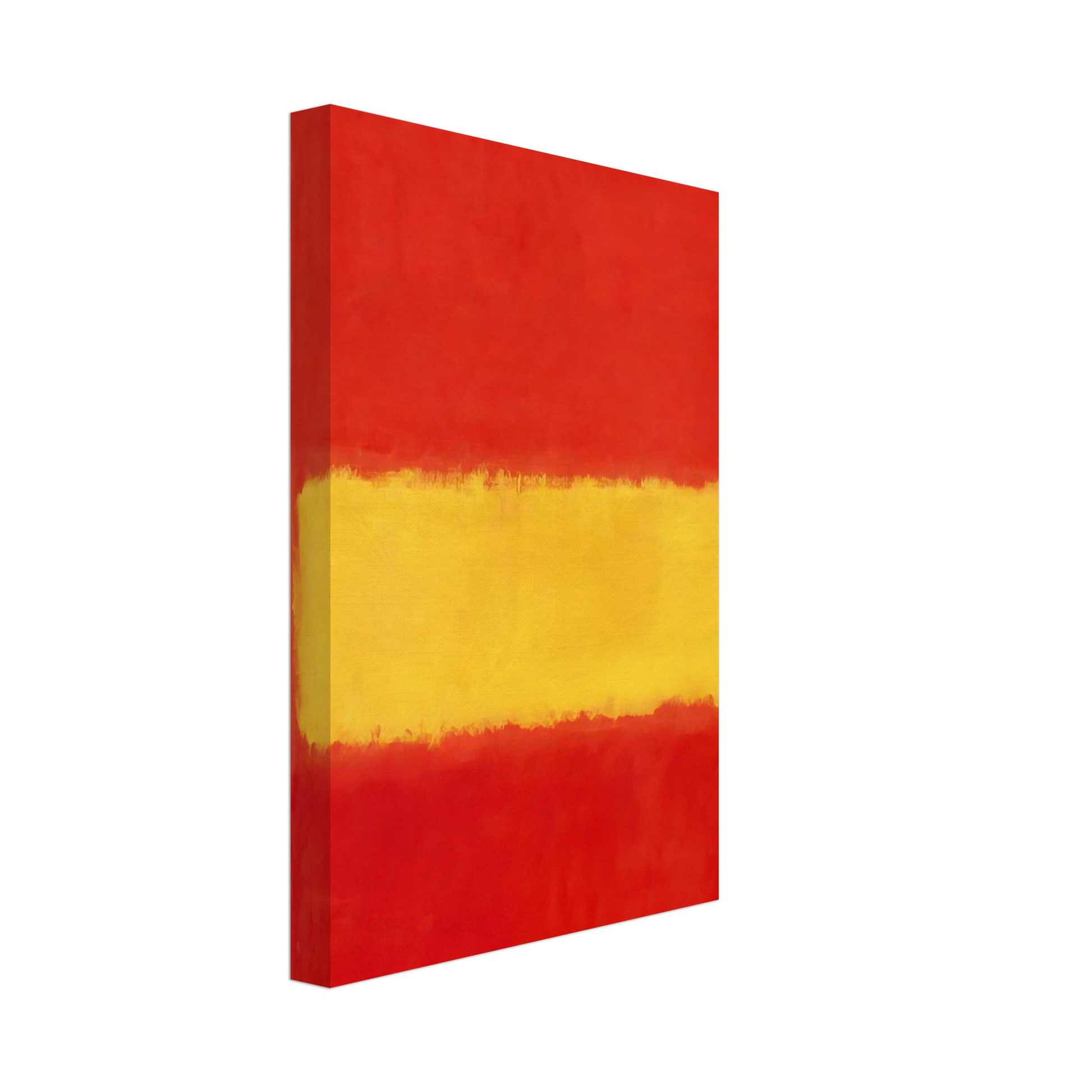 Mark Rothko - Yellow band - 1956 Canvas - 40x60 cm / 16x24 inches-canvas