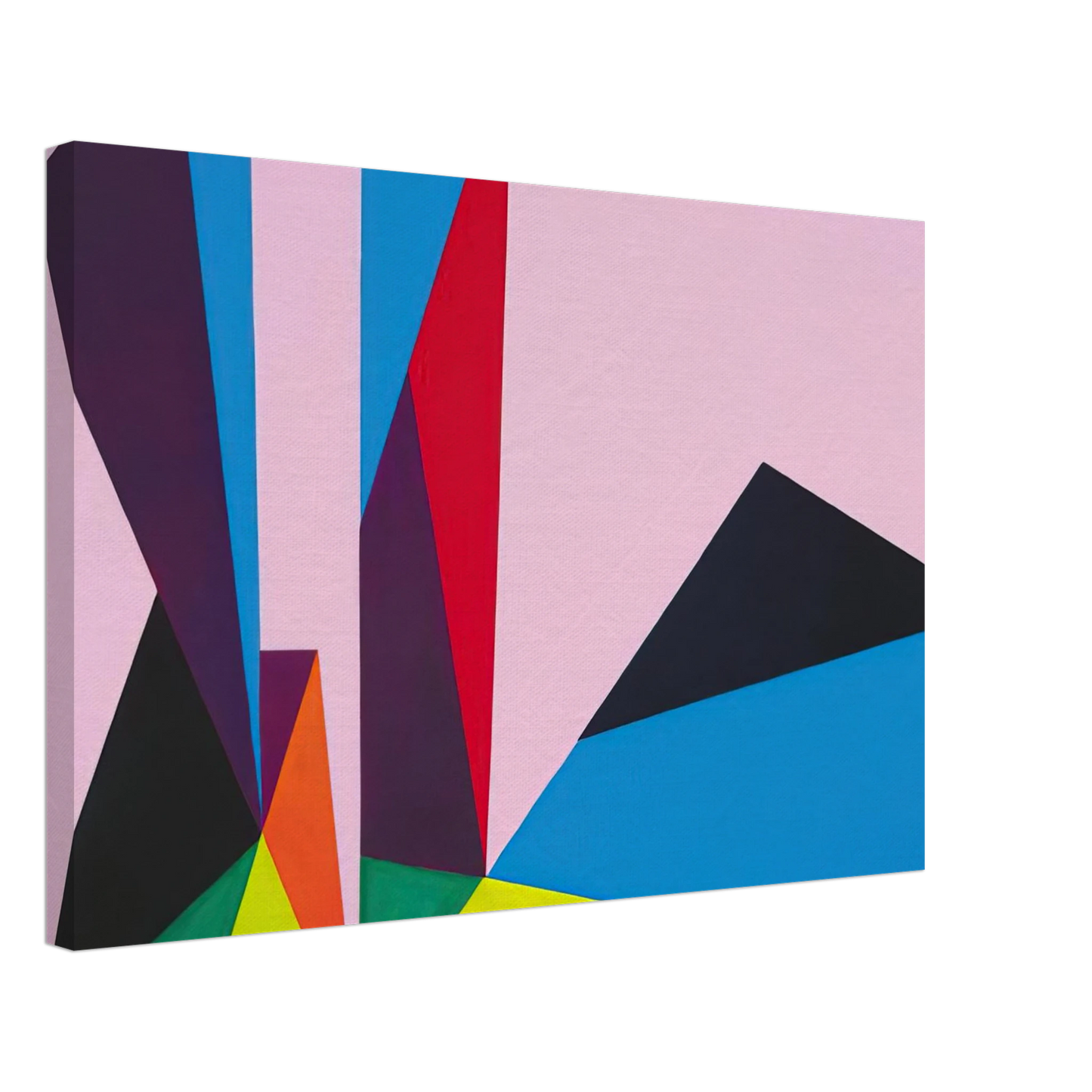 Lorser Feitelson - Magical Space Forms - 1948 Canvas - 70x100 cm / 28x40 inches-canvas