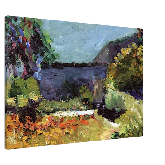 Henri Matisse - LANDSCAPE 1898 Canvas - 20x30 cm / 8x12 inches-canvas