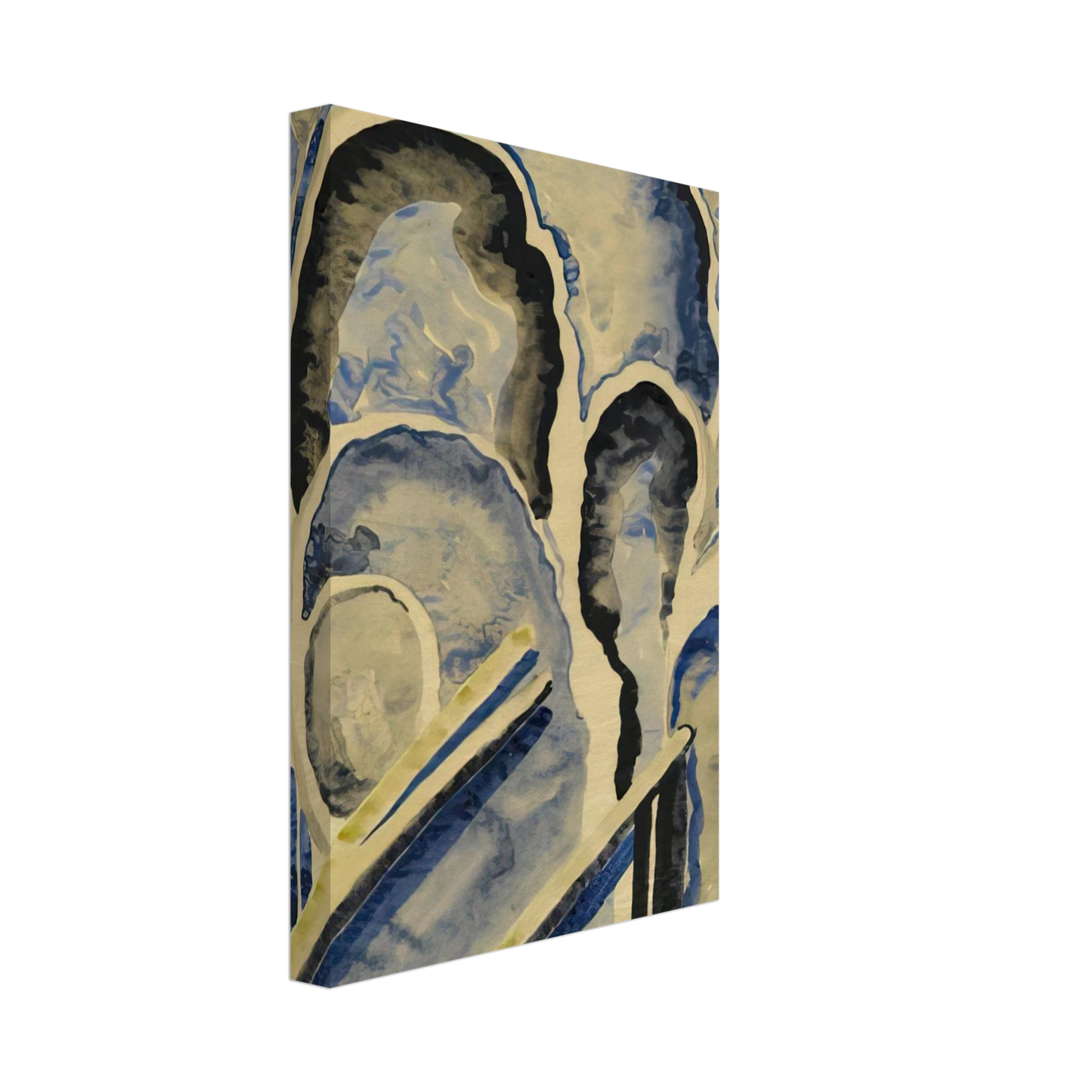 Georgia O'Keeffe - Blue-01 Canvas - 40x60 cm / 16x24 inches-canvas