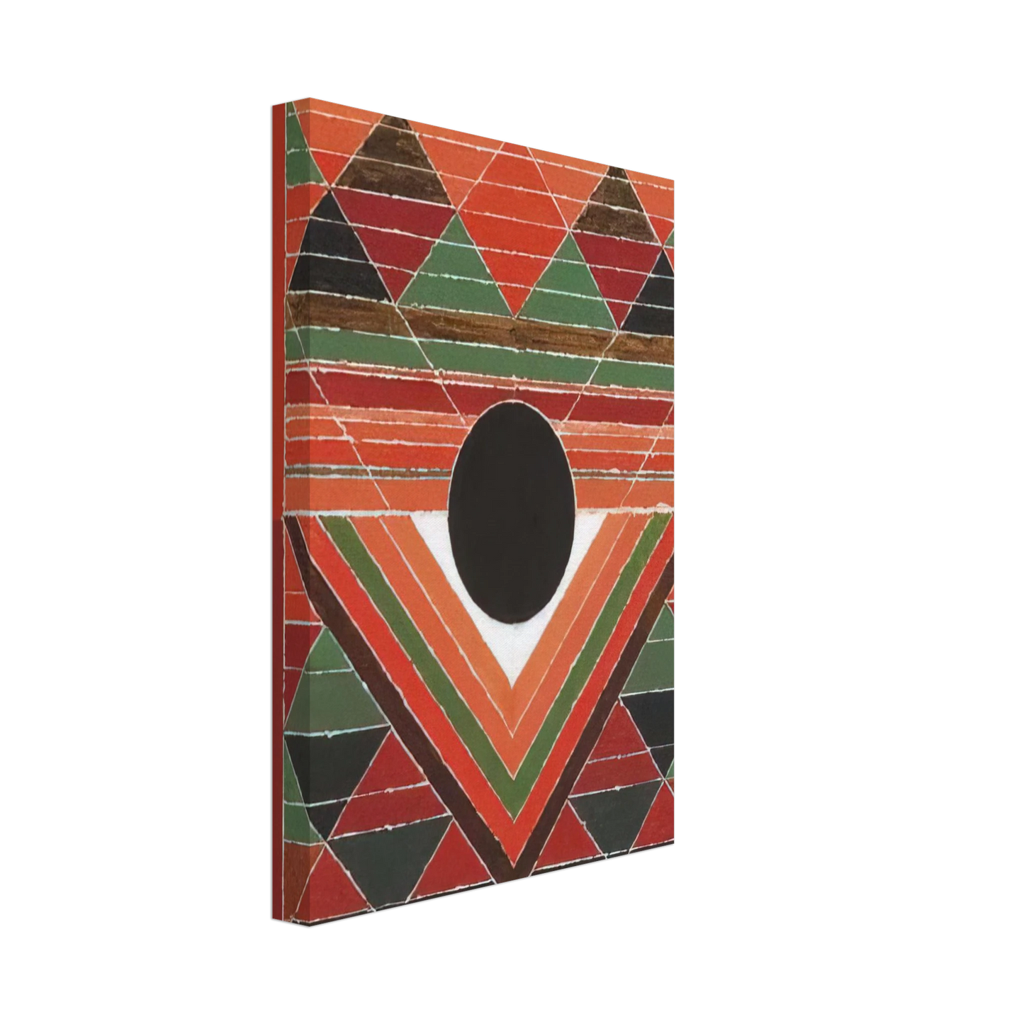 S. H. Raza - Bijh - Abstract Art Canvas - 40x60 cm / 16x24 inches-canvas